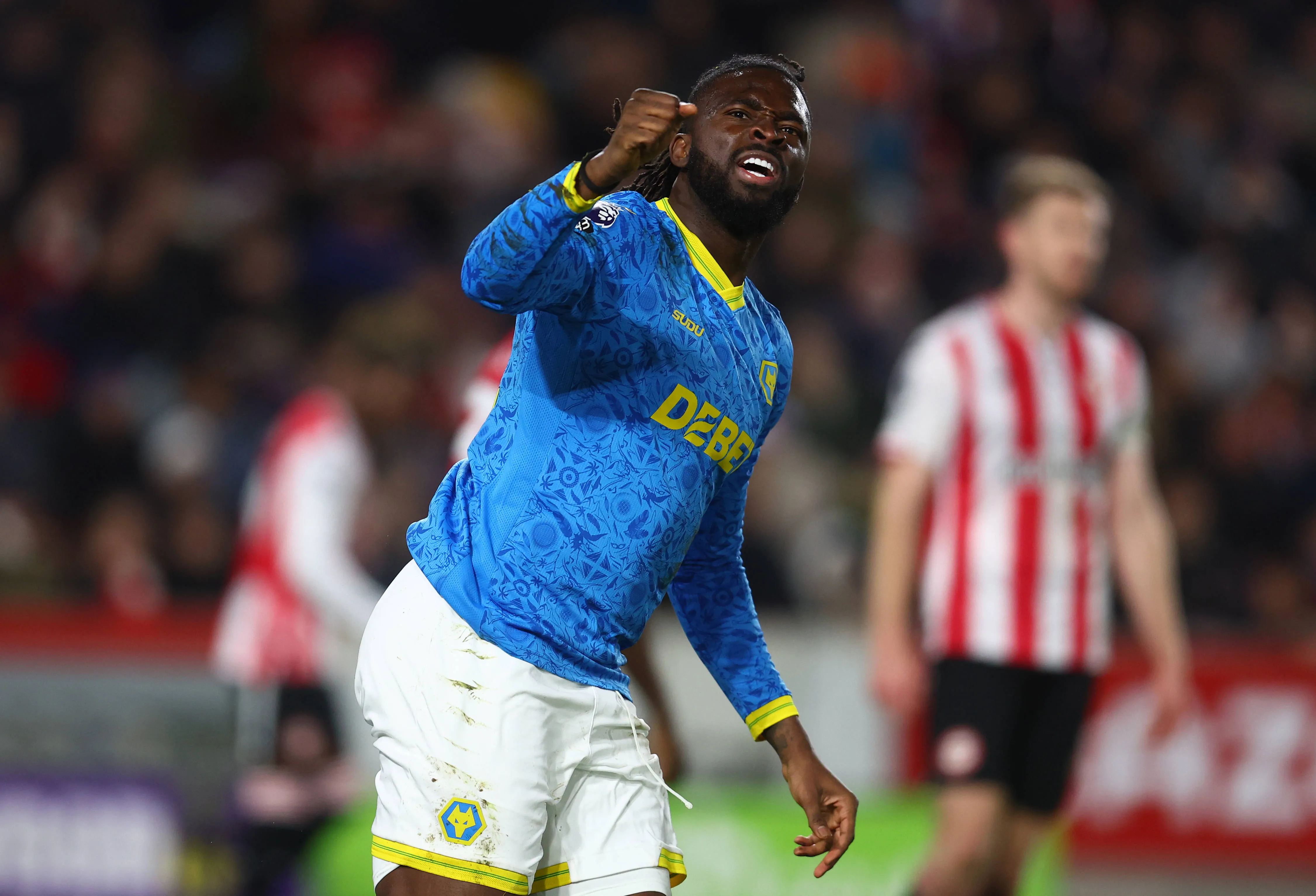 Watch: How Super Eagles star Tolu Arokodare stole late point for Wolves at Brentford