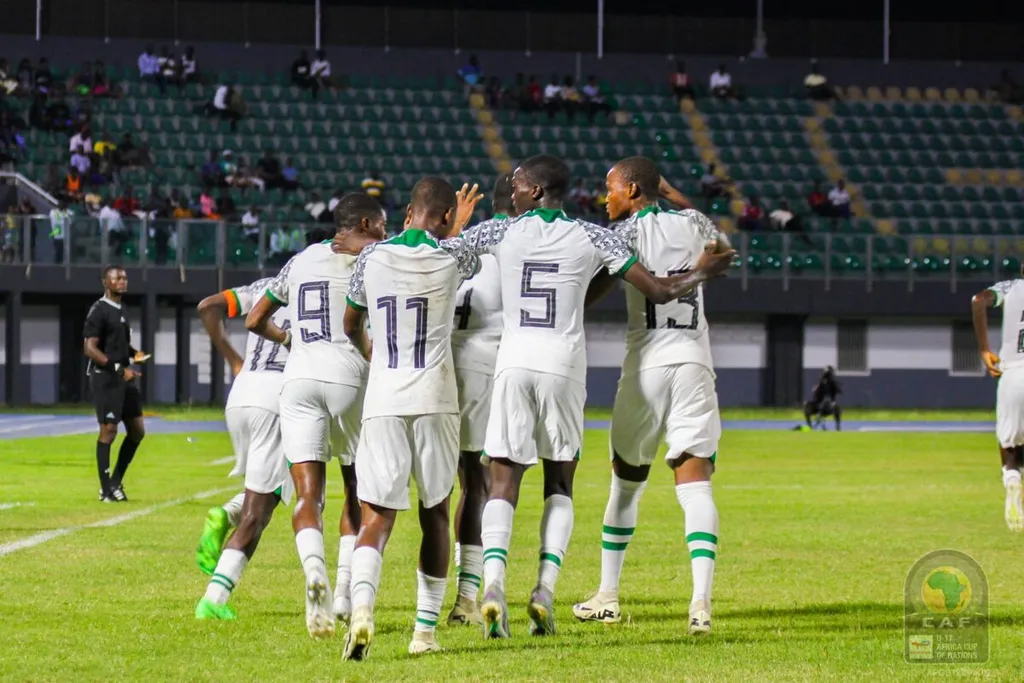 Golden Eaglets celebrate