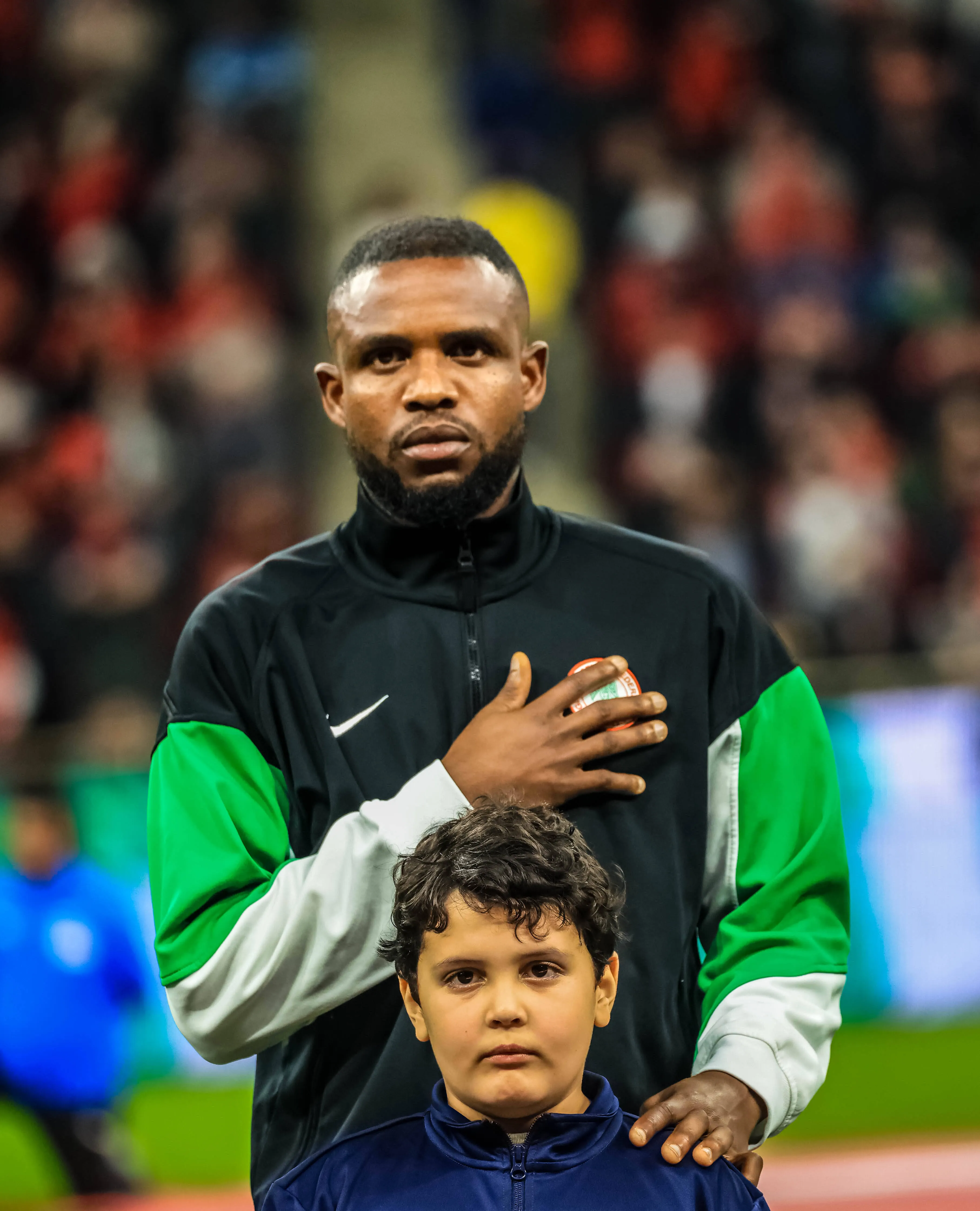 AFCON 2025 in Morocco Frank Onyeka during the game against Morocco