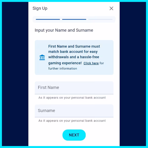 BetKing registration