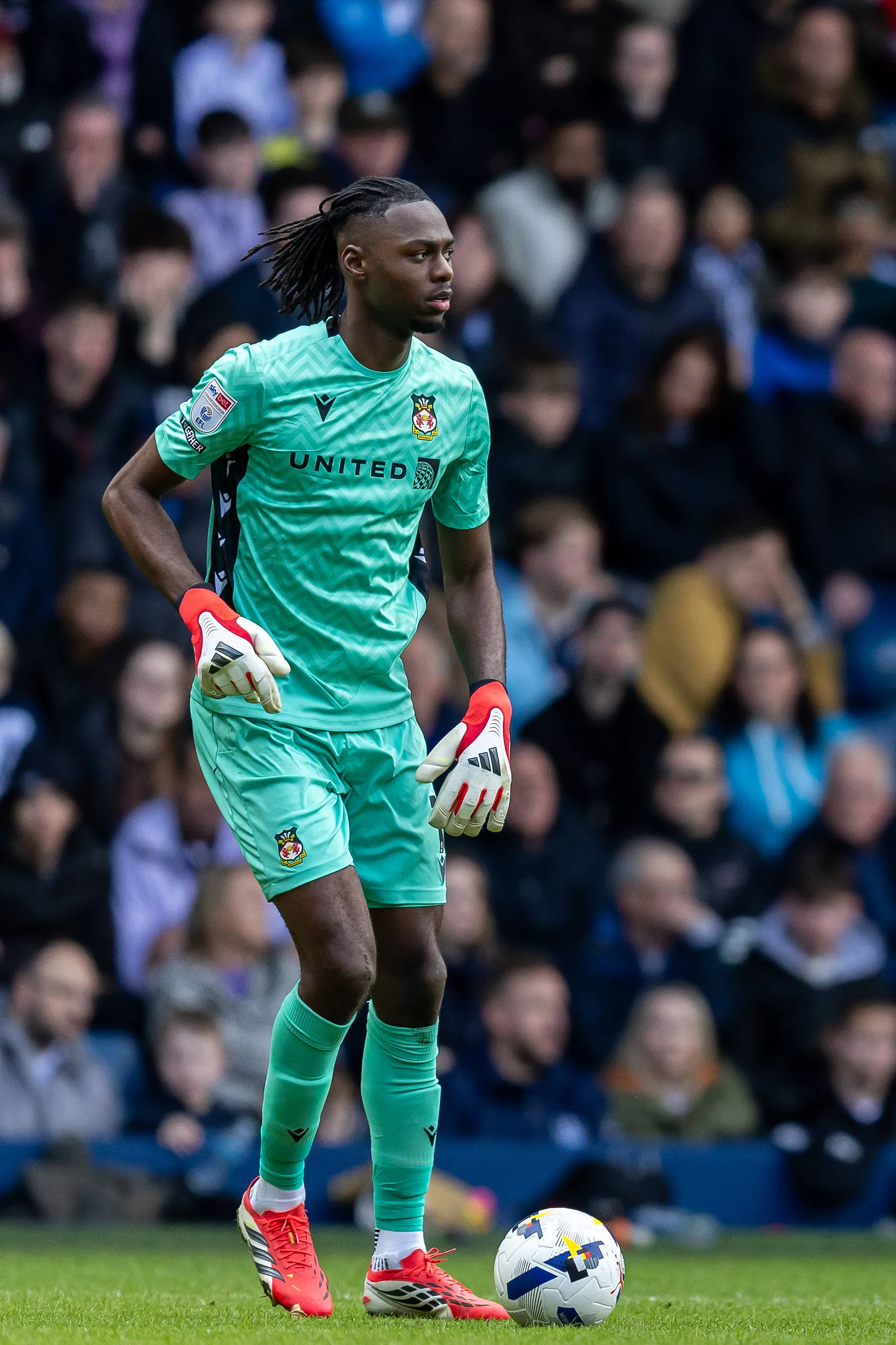 Nigeria and Wrexham goalkeeper Arthur Okonkwo 