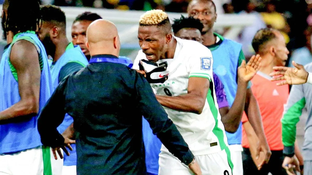 &lsquo;Will Chelle play 5 strikers? &ndash; Super Eagles fans react to topheavy 2026 WCQ squad