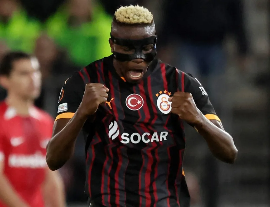Osimhen's powerful header rescues Galatasaray in tough Europa League draw