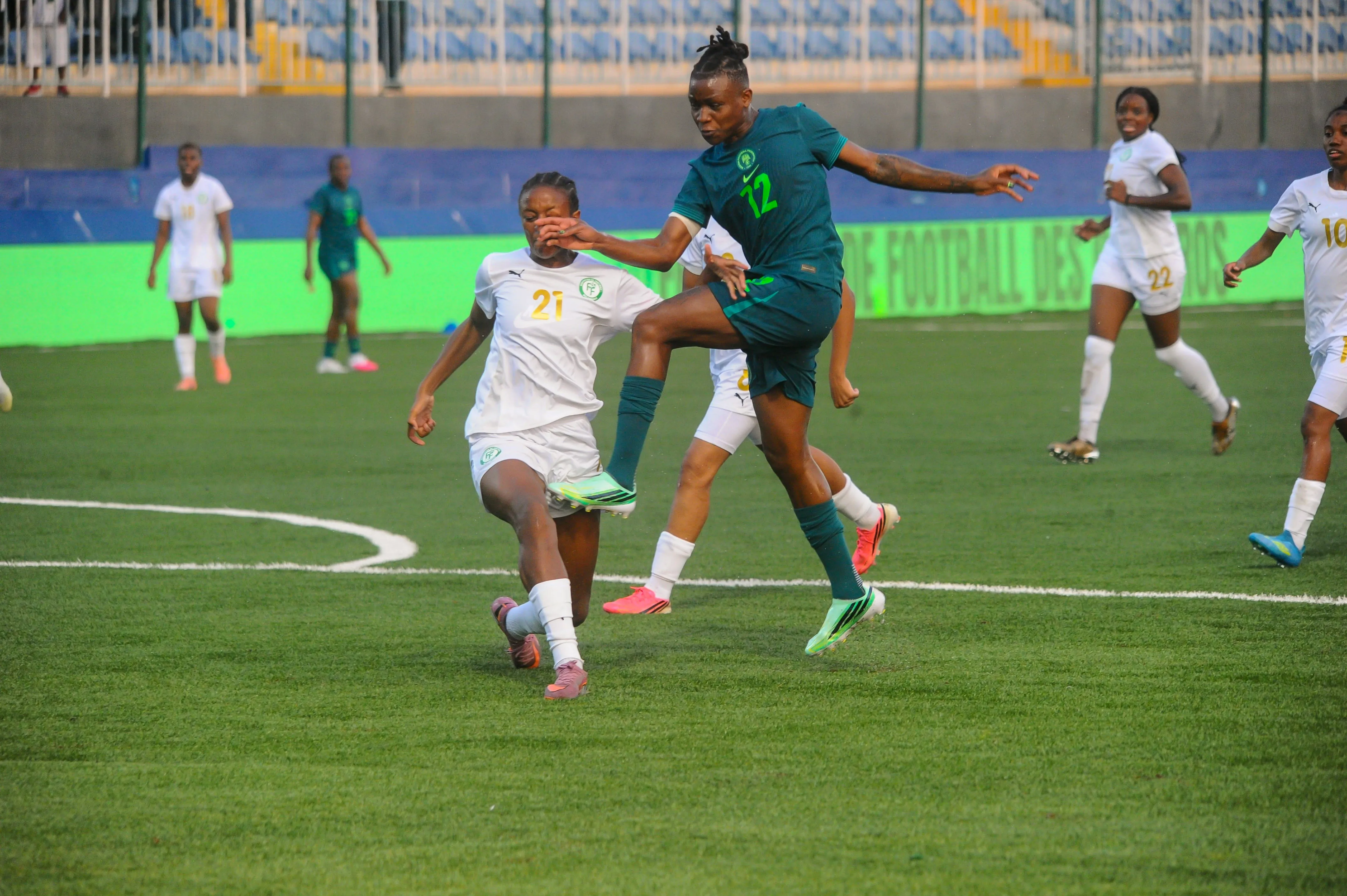 Kanu Uchenna of Nigeria SUper Falcons. 
