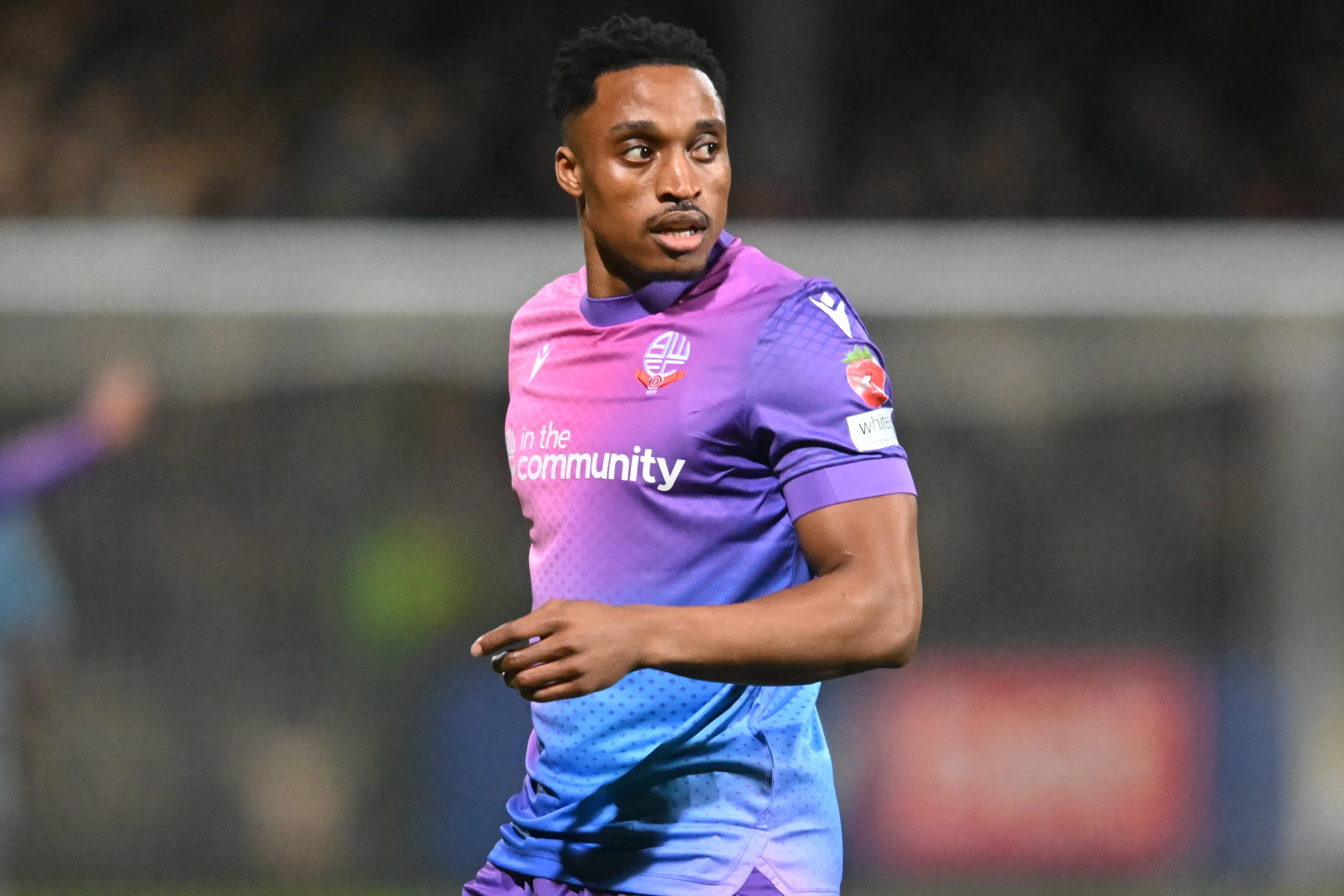 Mansfield forward Victor Adeboyejo