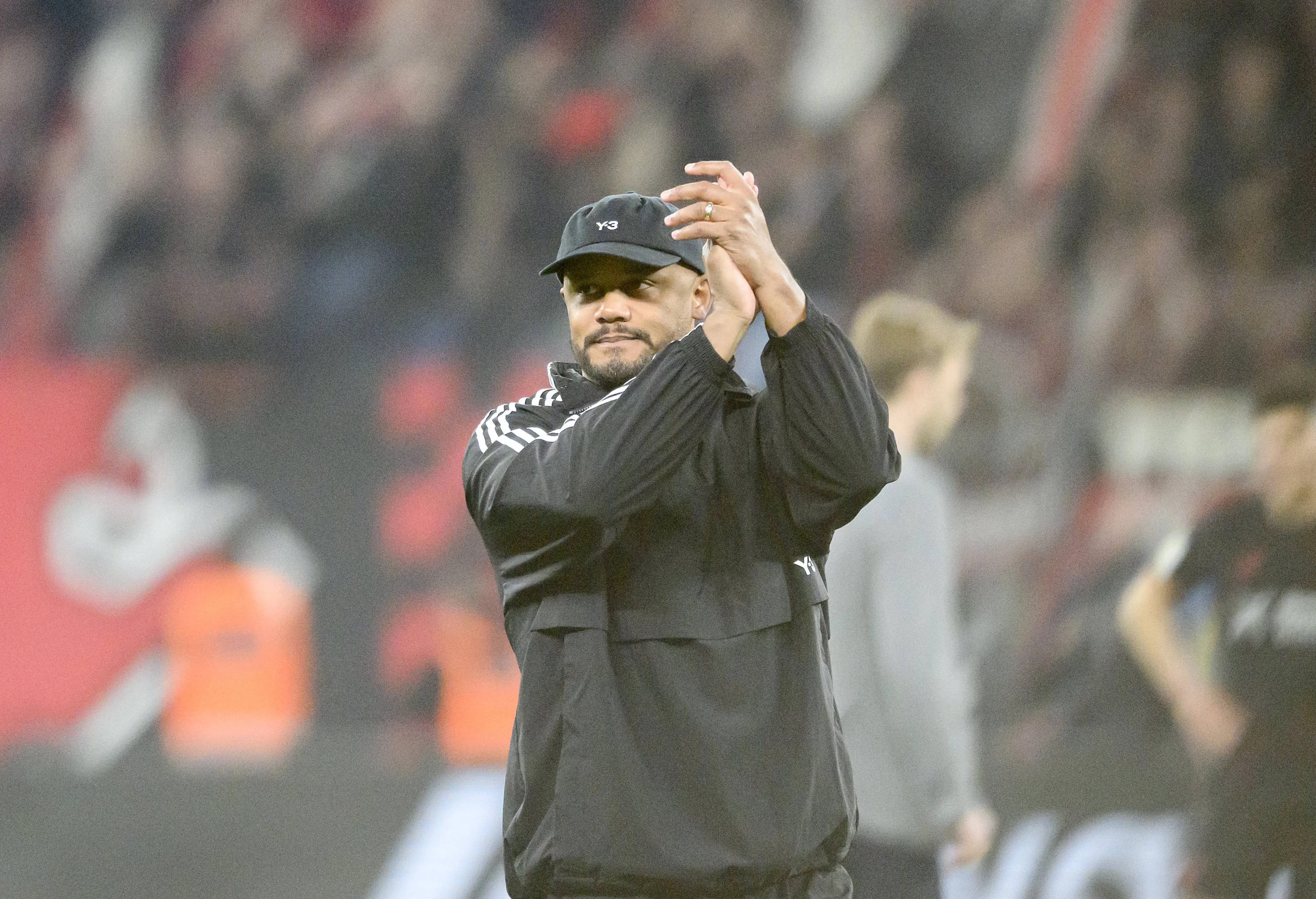 Coach Vincent Kompany of Bayern Munich.
