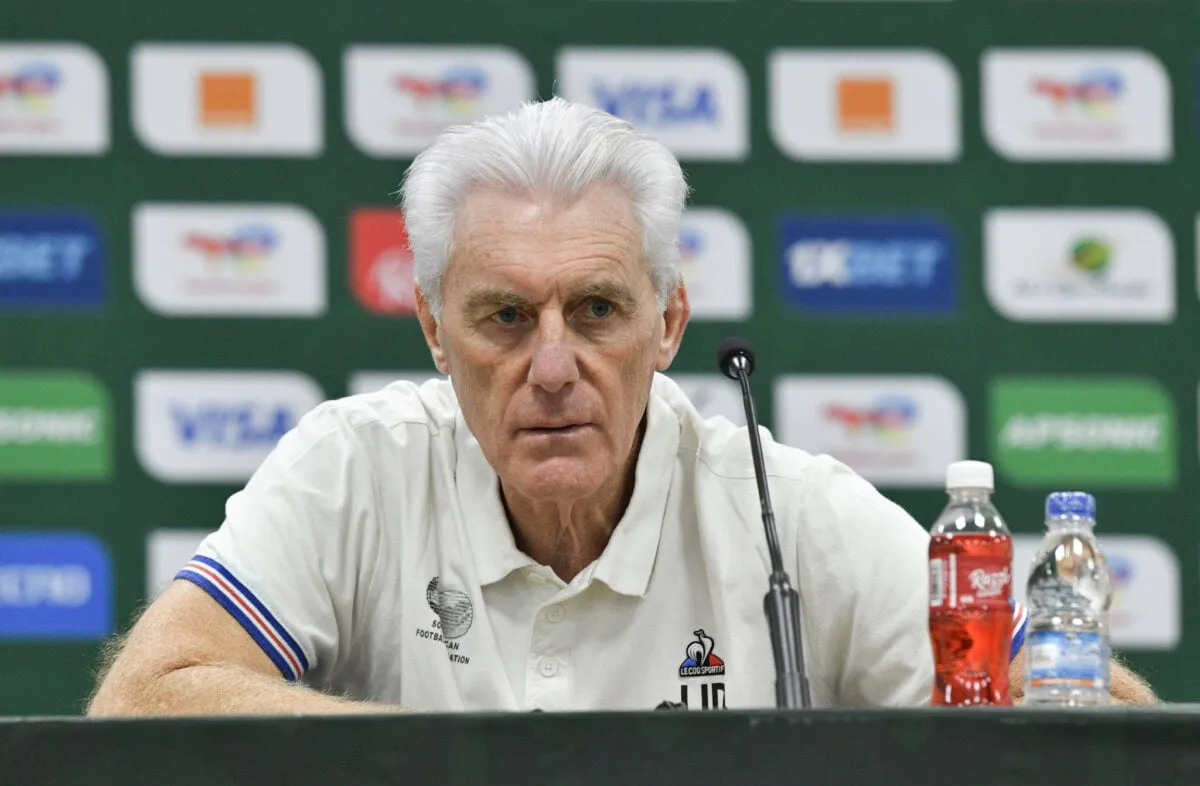 Bafana coach Broos hails Super Eagles &lsquo;great player&rsquo; Osimhen, faces backlash for branding Tau a hype job