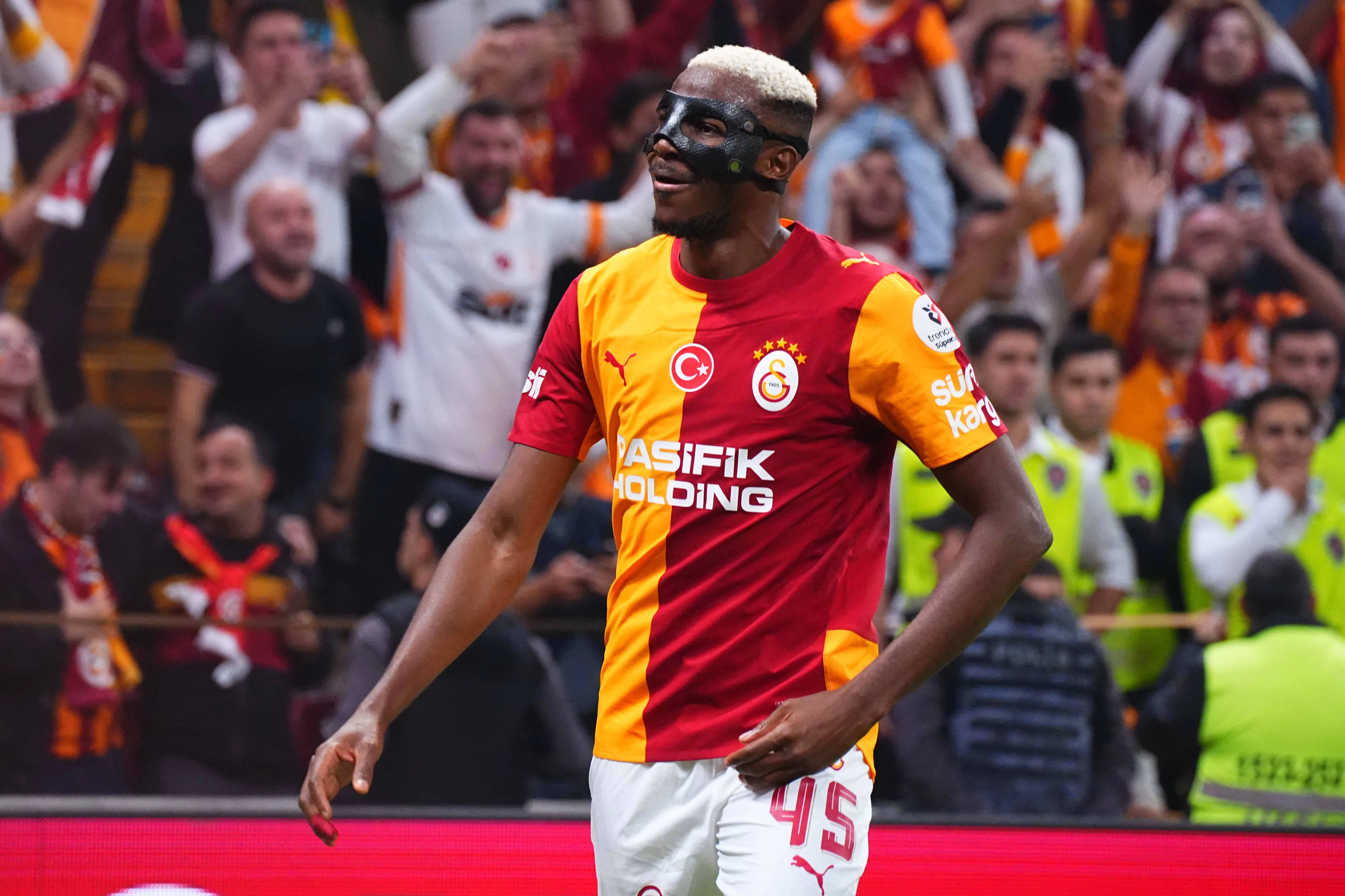 Victor Osimhen of Galatasaray and Super Eagles