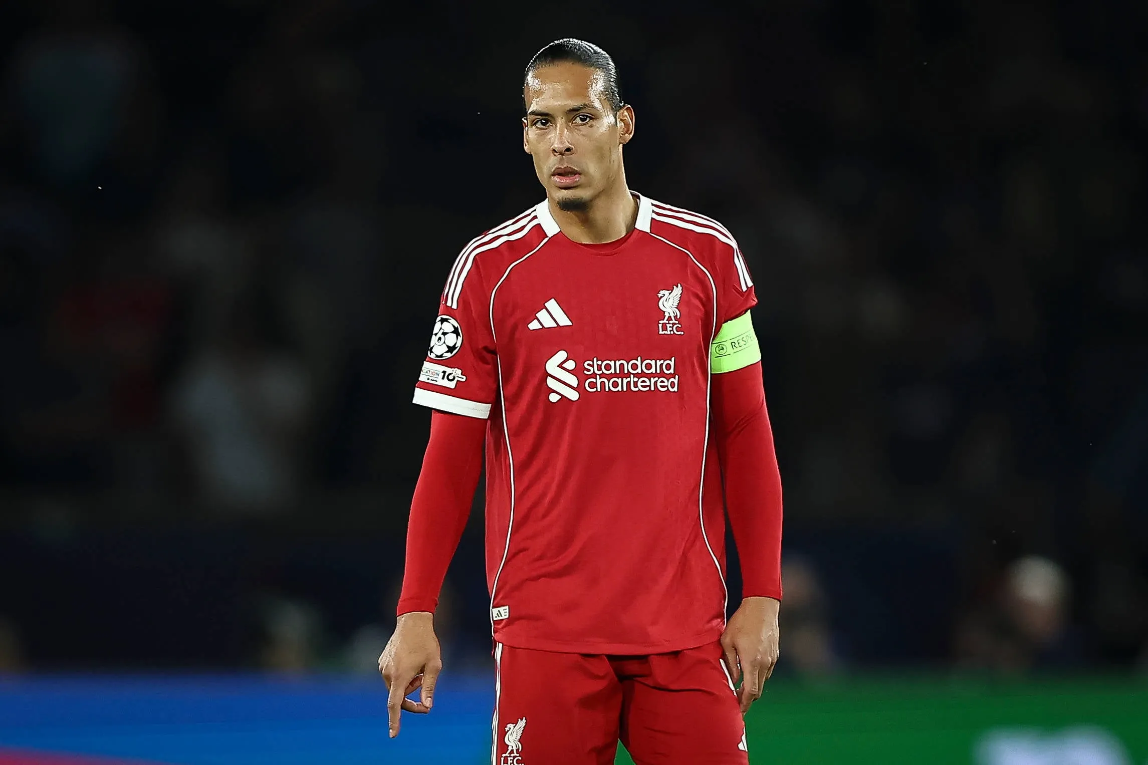 Virgil van Dijk of Liverpool 