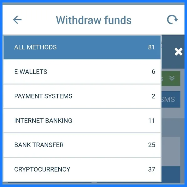 how to withdraw money from 1xbet step 4