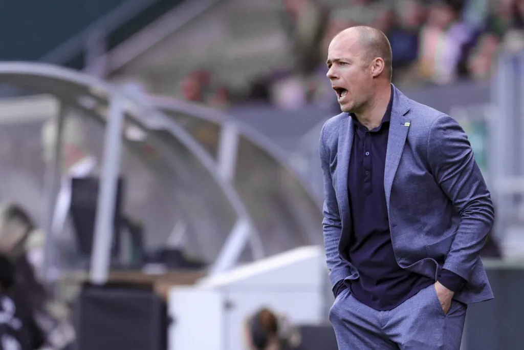 Fortuna Sittard coach Danny Buijs 