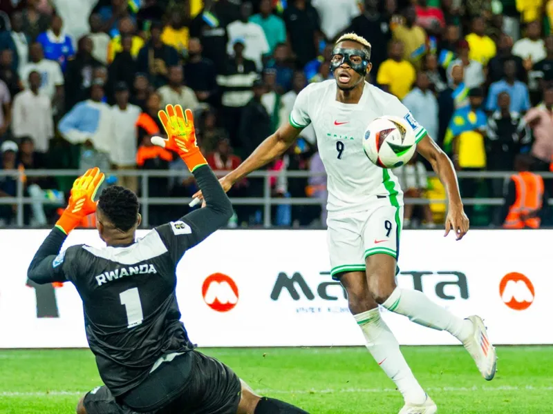 Osimhen hits a brace against Rwanda