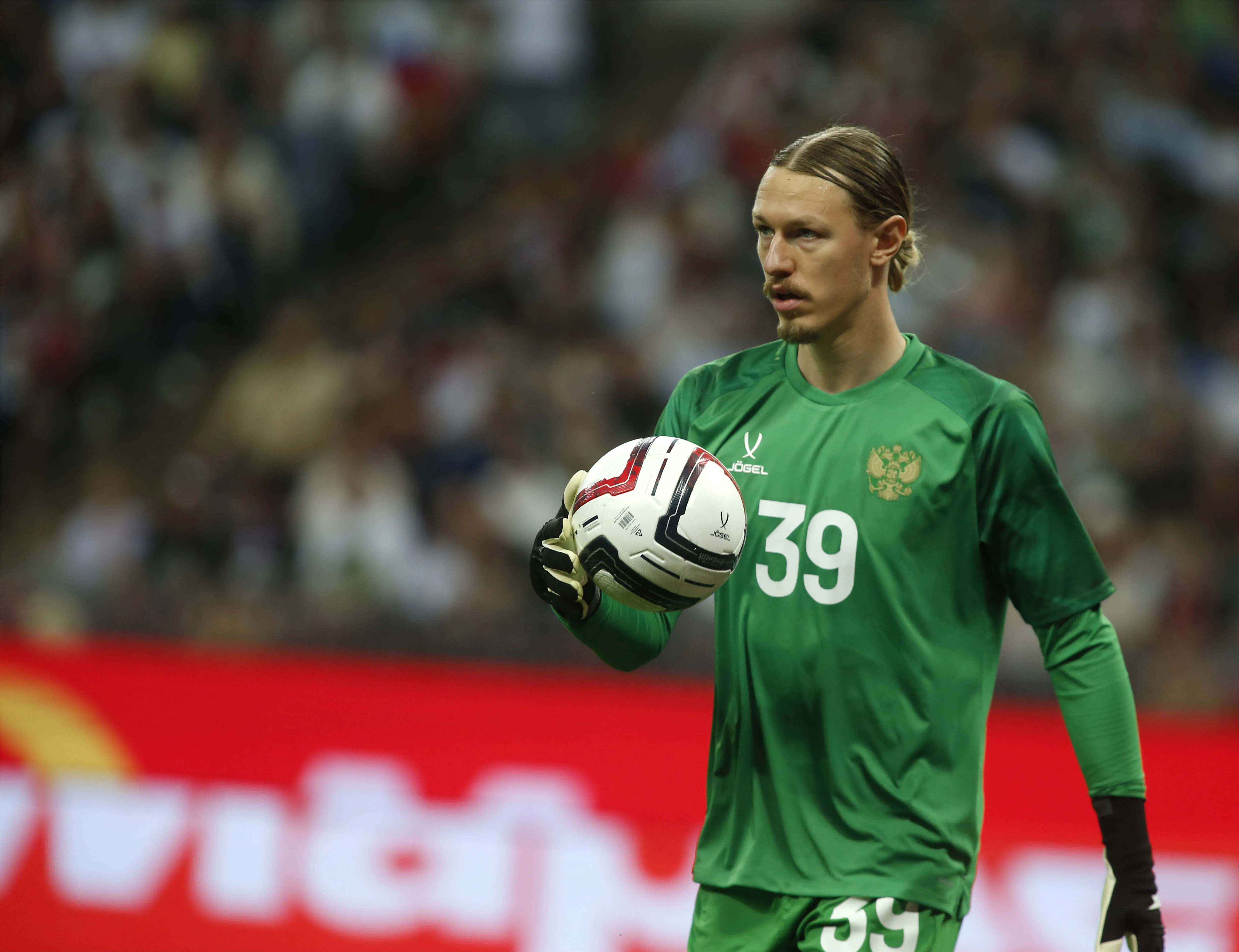 Russia goalkeeper Matvey Safonov 