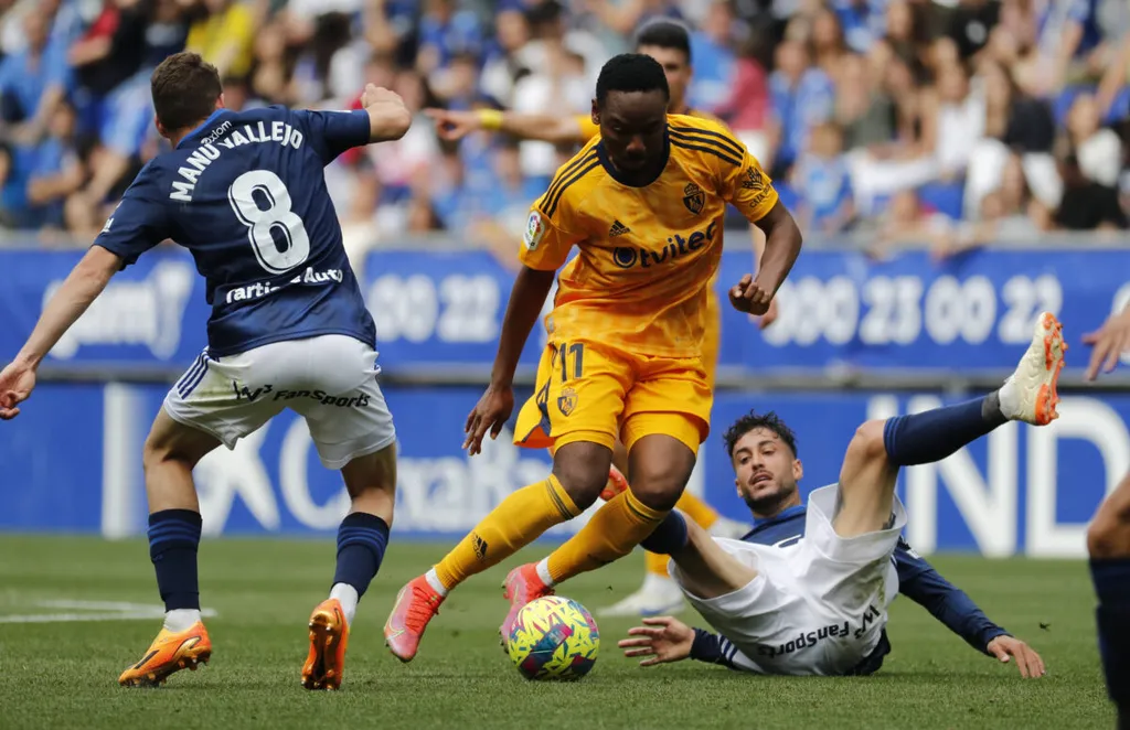Real Oviedo v SD Ponferradina – Segunda Division Kelechi Nwakali of SD Ponferradina in action during the spanish footbal