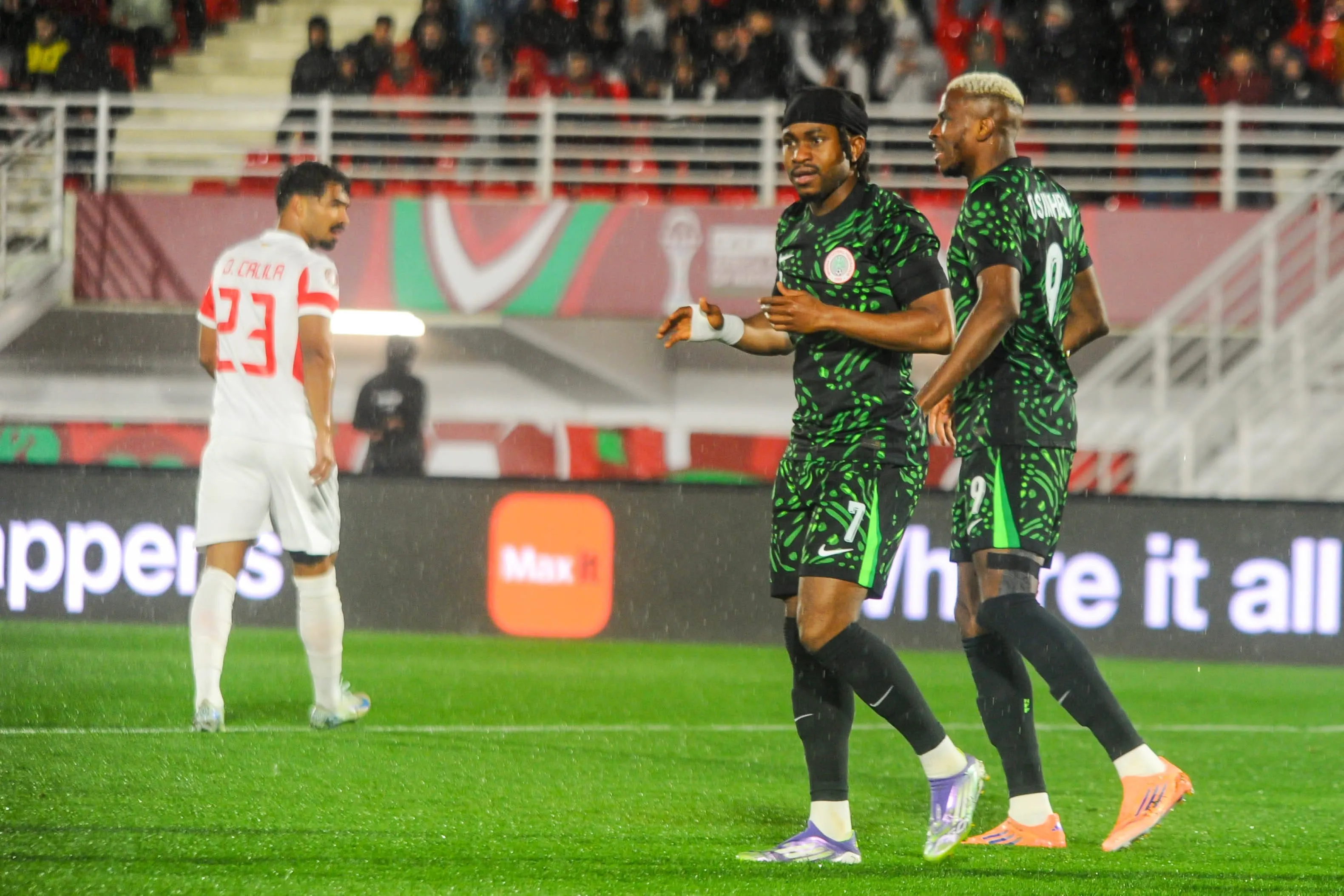 Ademola Lookman and Victor Osimhen