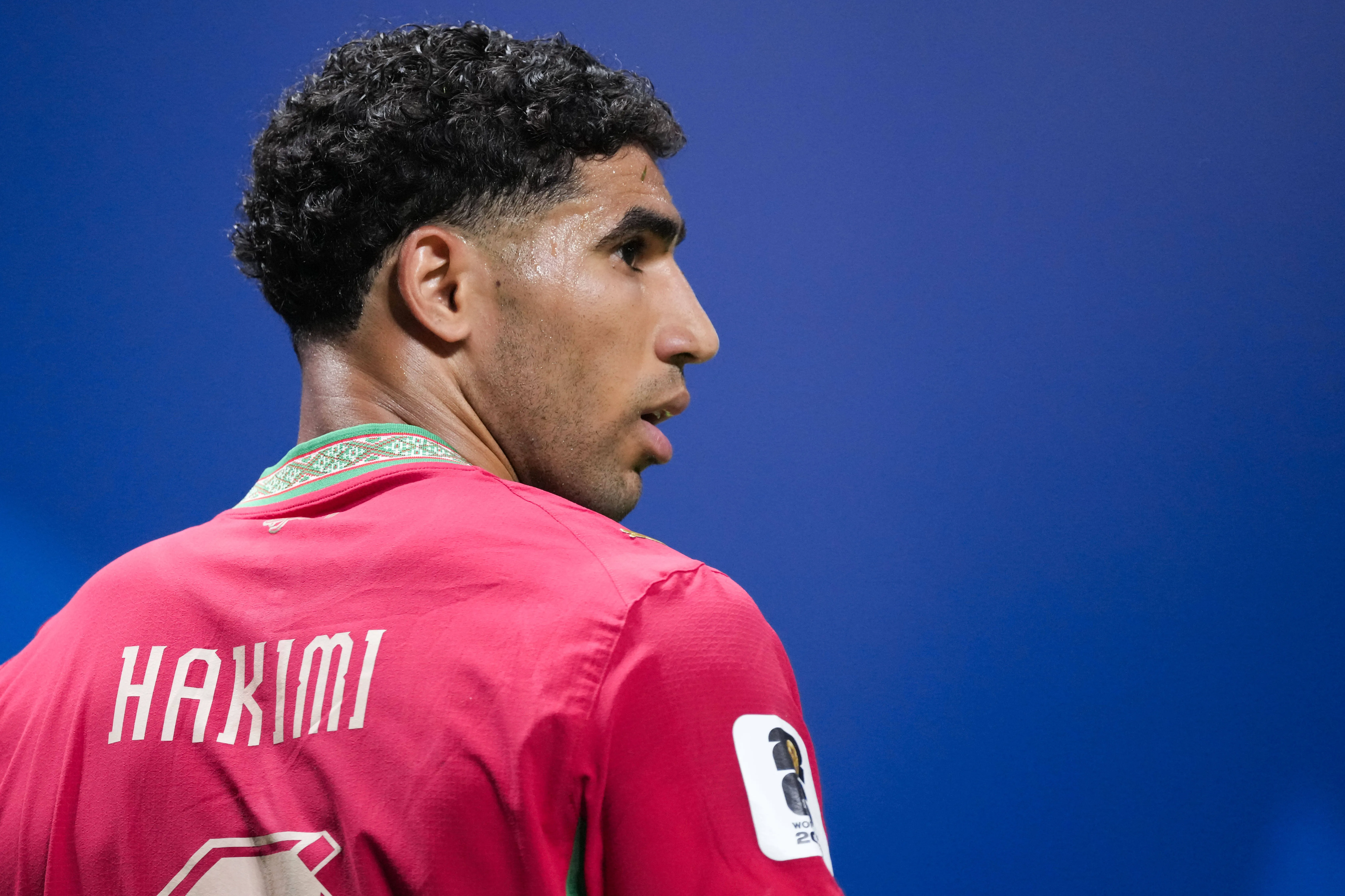 Morocco and PSG star Achraf Hakimi 