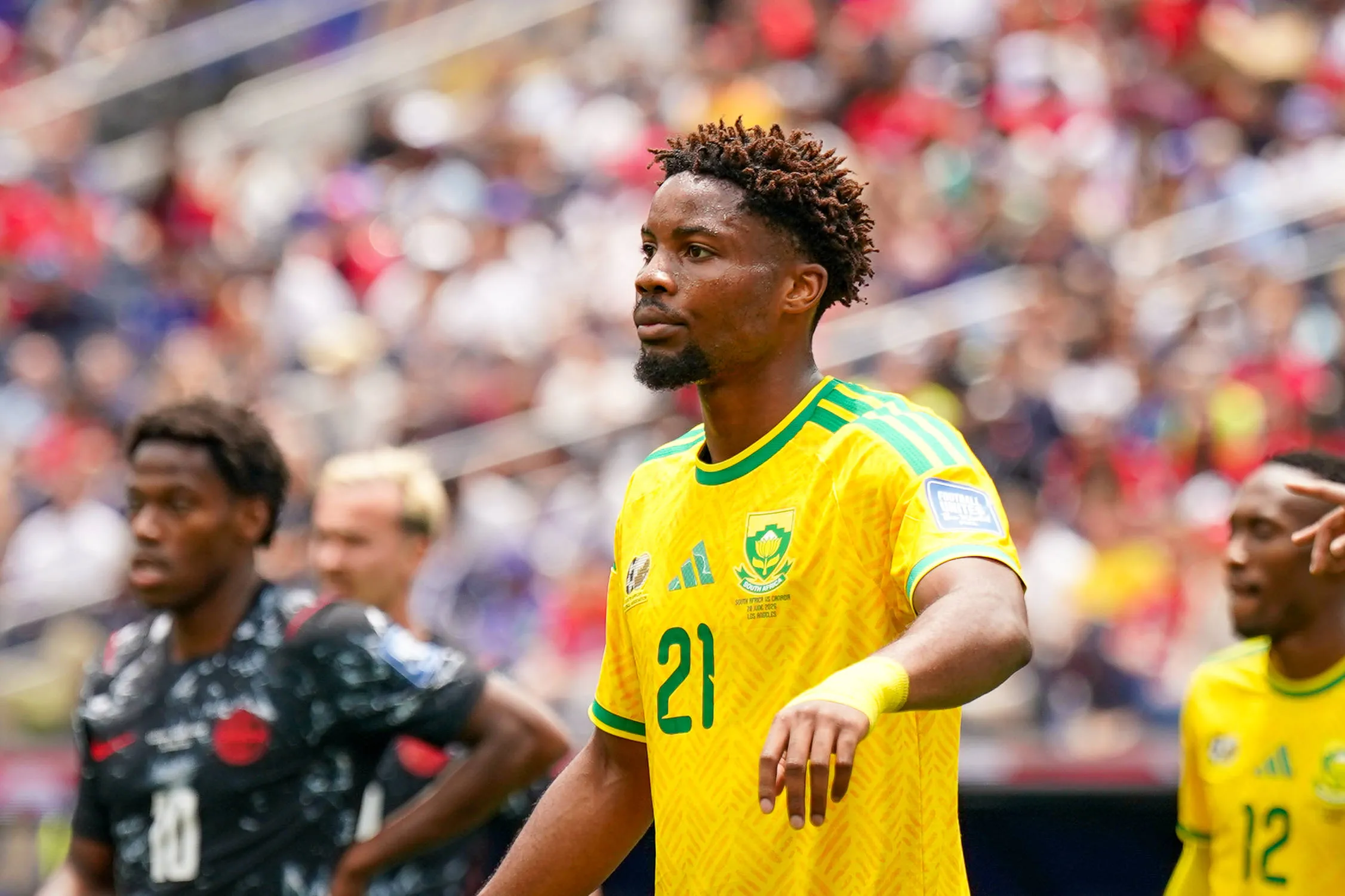 South Africa defender Ime Okon born to a Nigerian father 