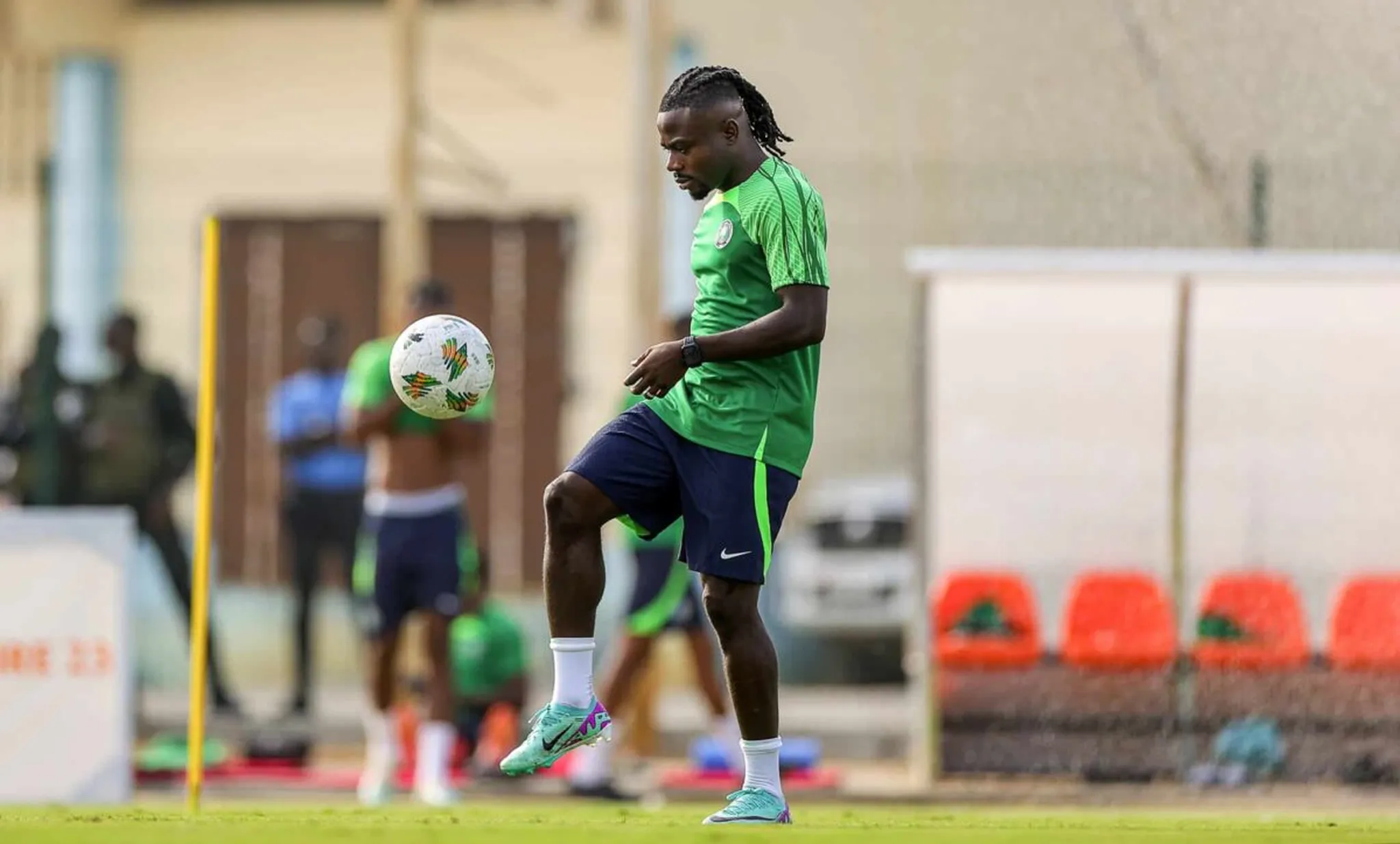 Moses Simon: Fibular fracture against Mali ends forward&rsquo;s season