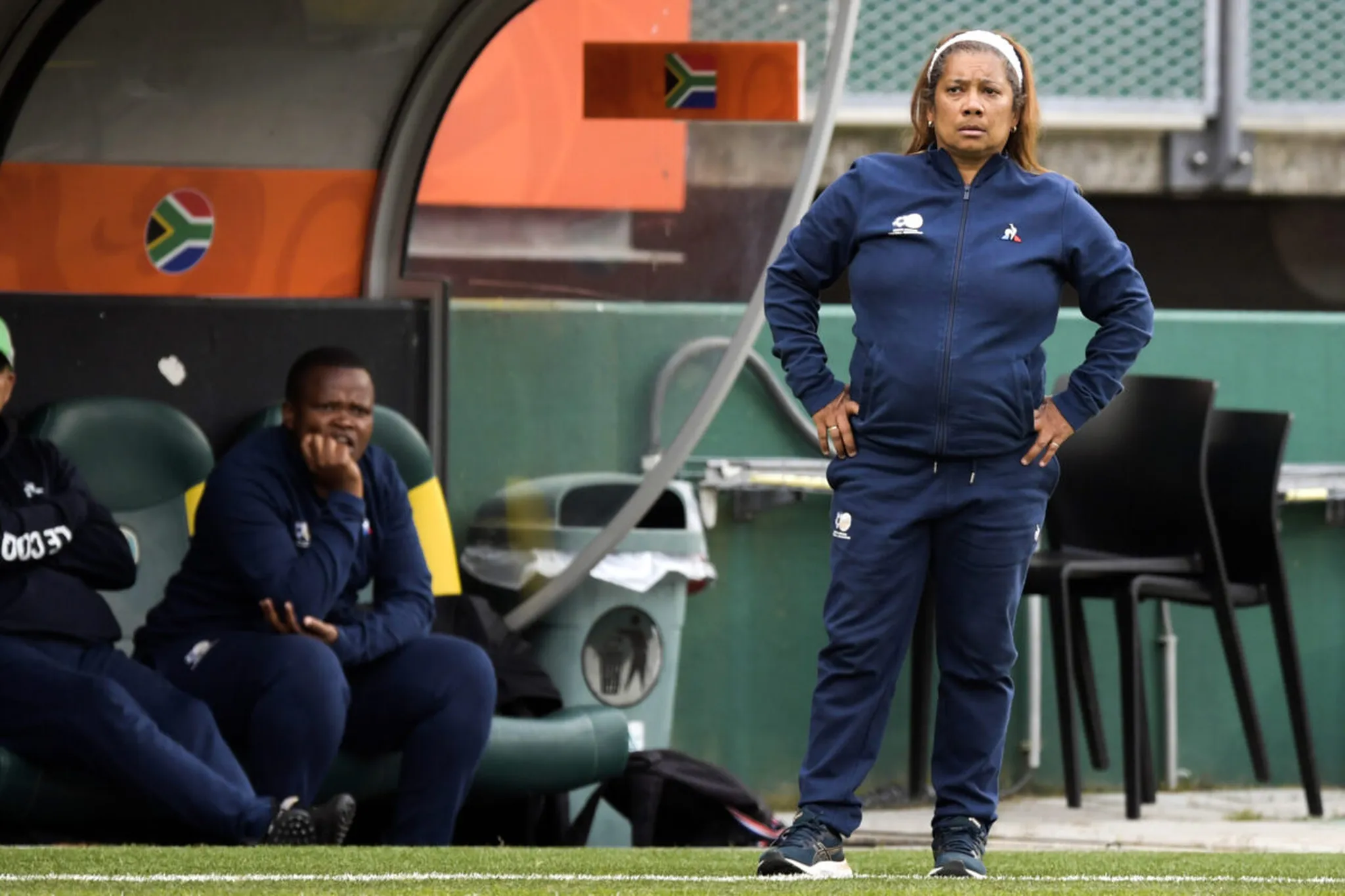 ‘It hindered us’ – Banyana coach Ellis faults Abuja grass, vows to attack Super Falcons in Pretoria