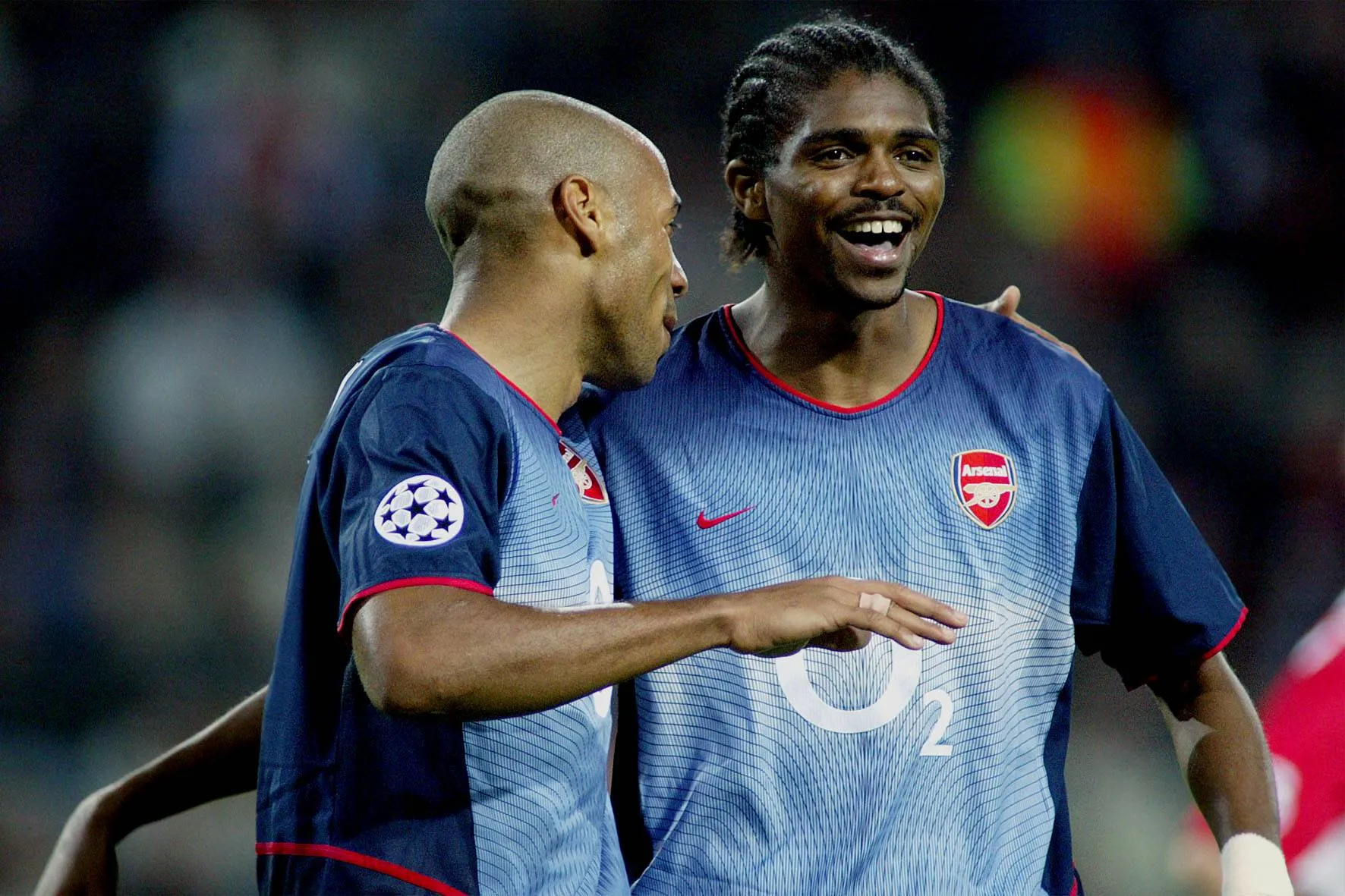 Nwanko kanu and Thierry Henry