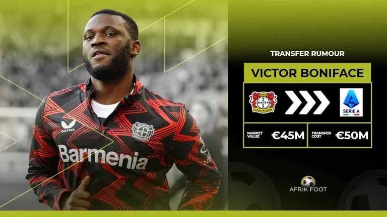 Victor Boniface: Werder Bremen make transfer decision on Bayer Leverkusen star