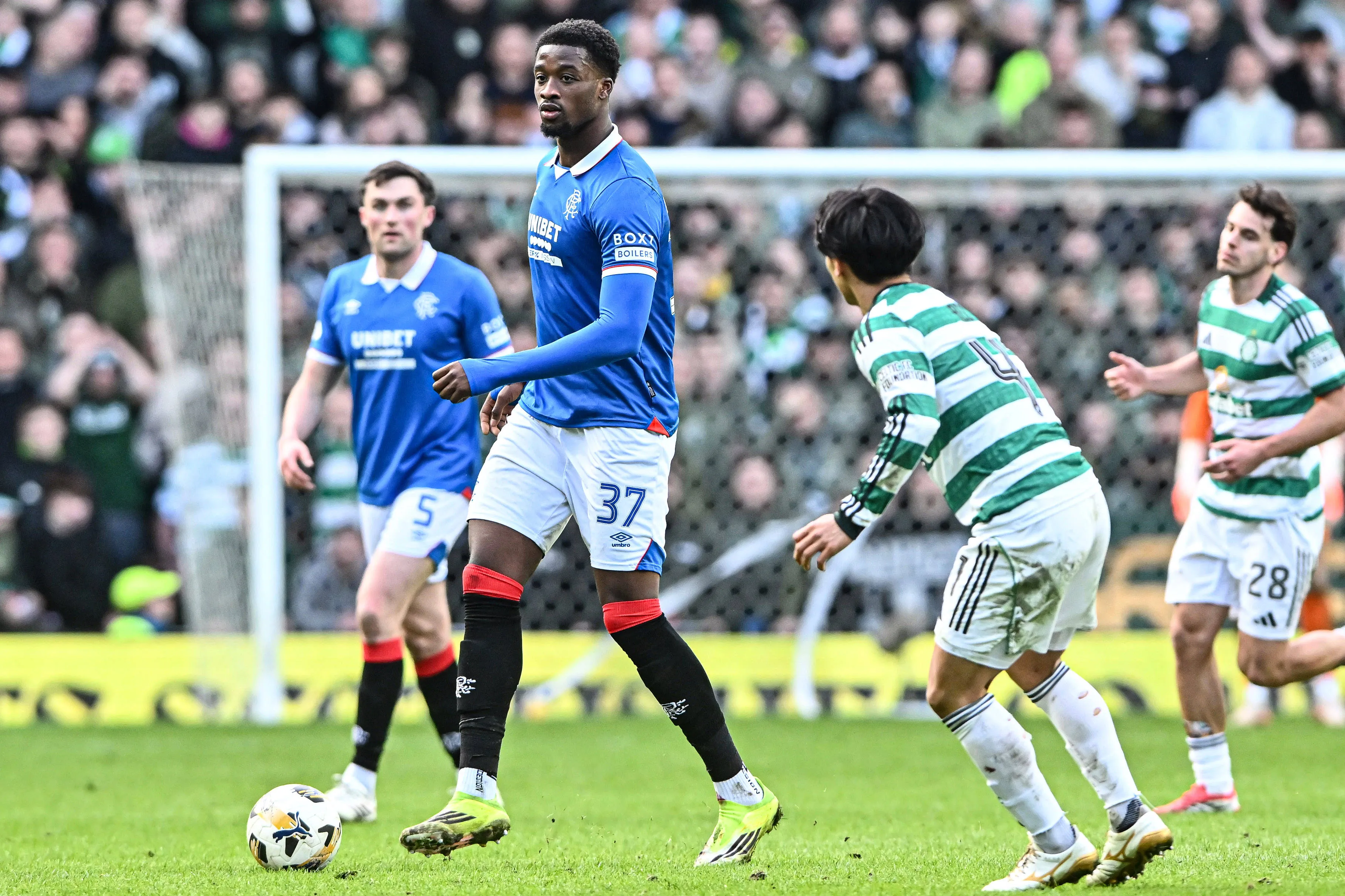 Emmanuel Fernandez of Rangers and Nigeria