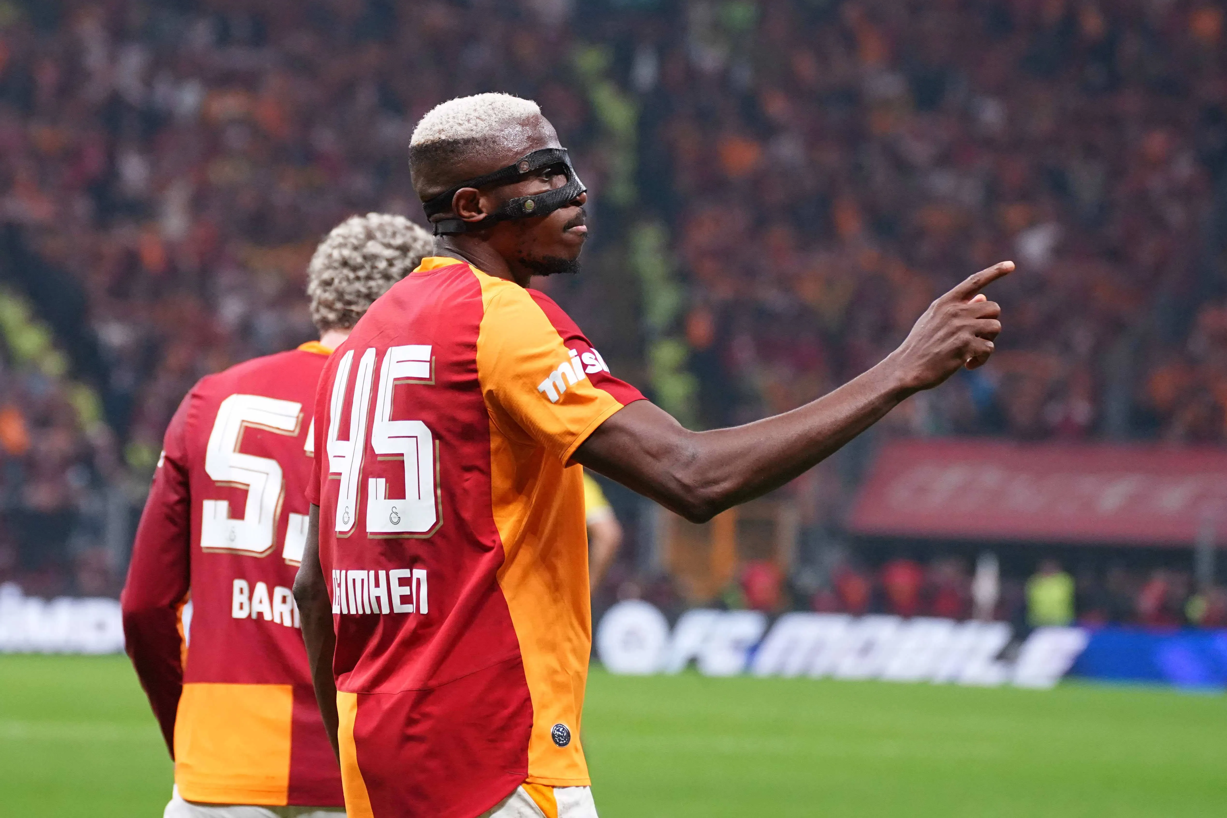 Super Eagles and Galatasaray striker Victor Osimhen 