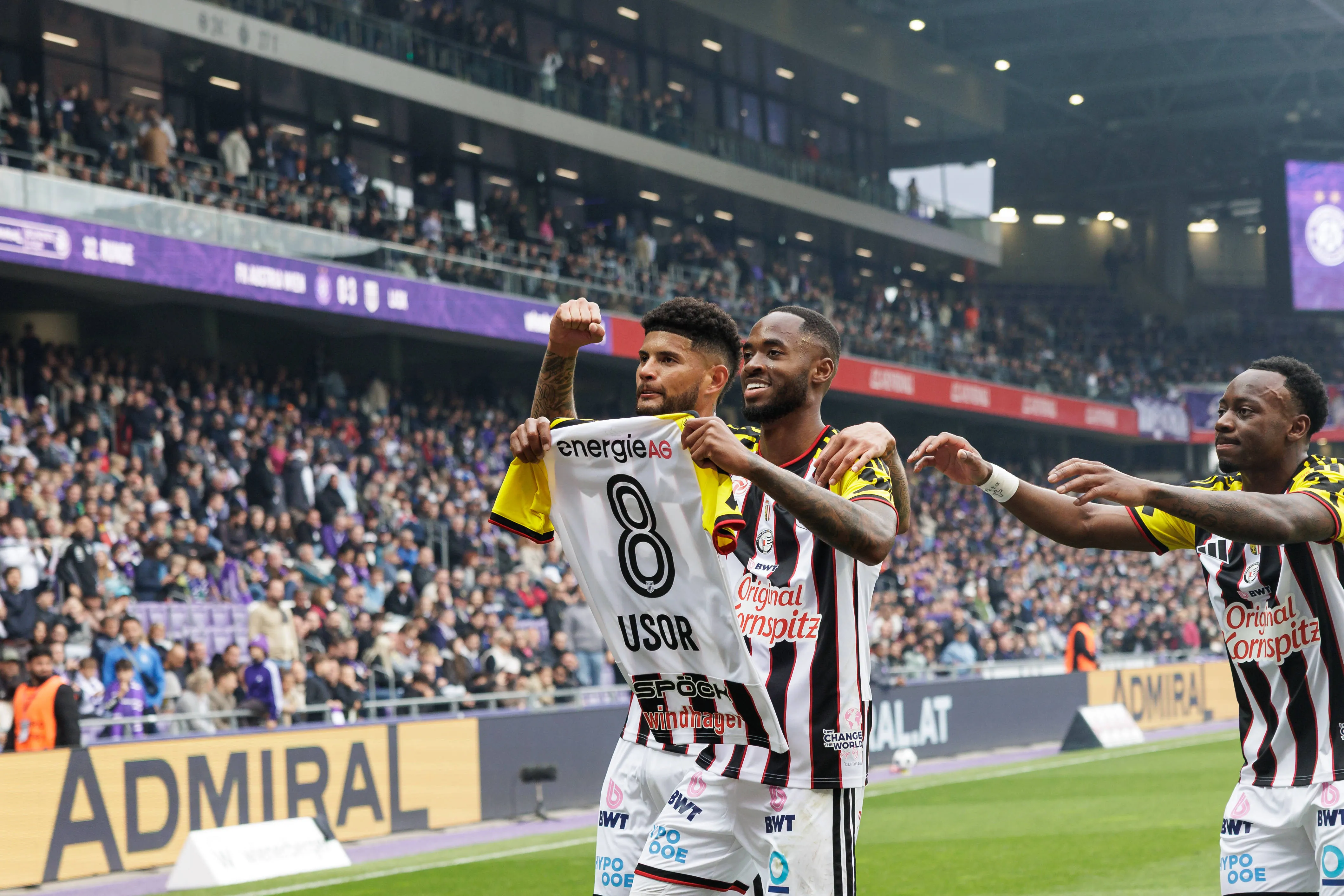 Nigeria and LASK forward Moses Usor