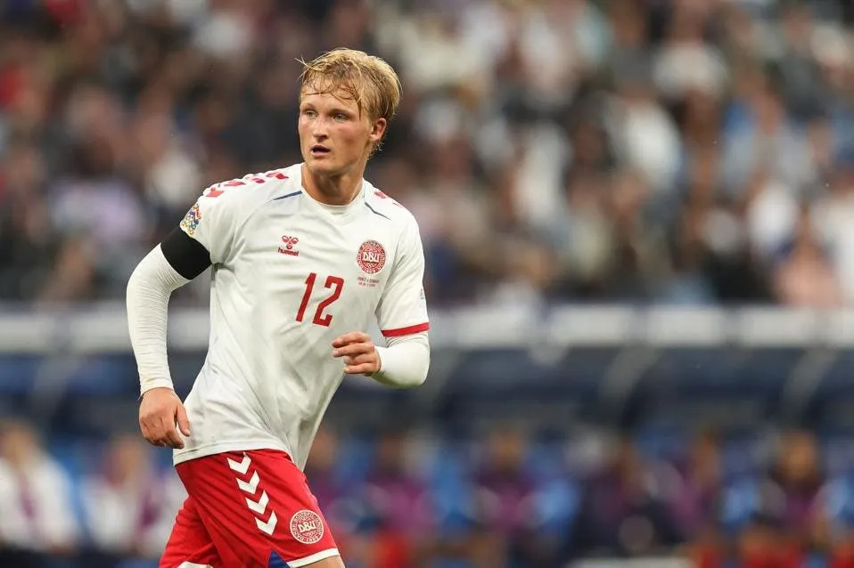 Ajax forward Kasper Dolberg