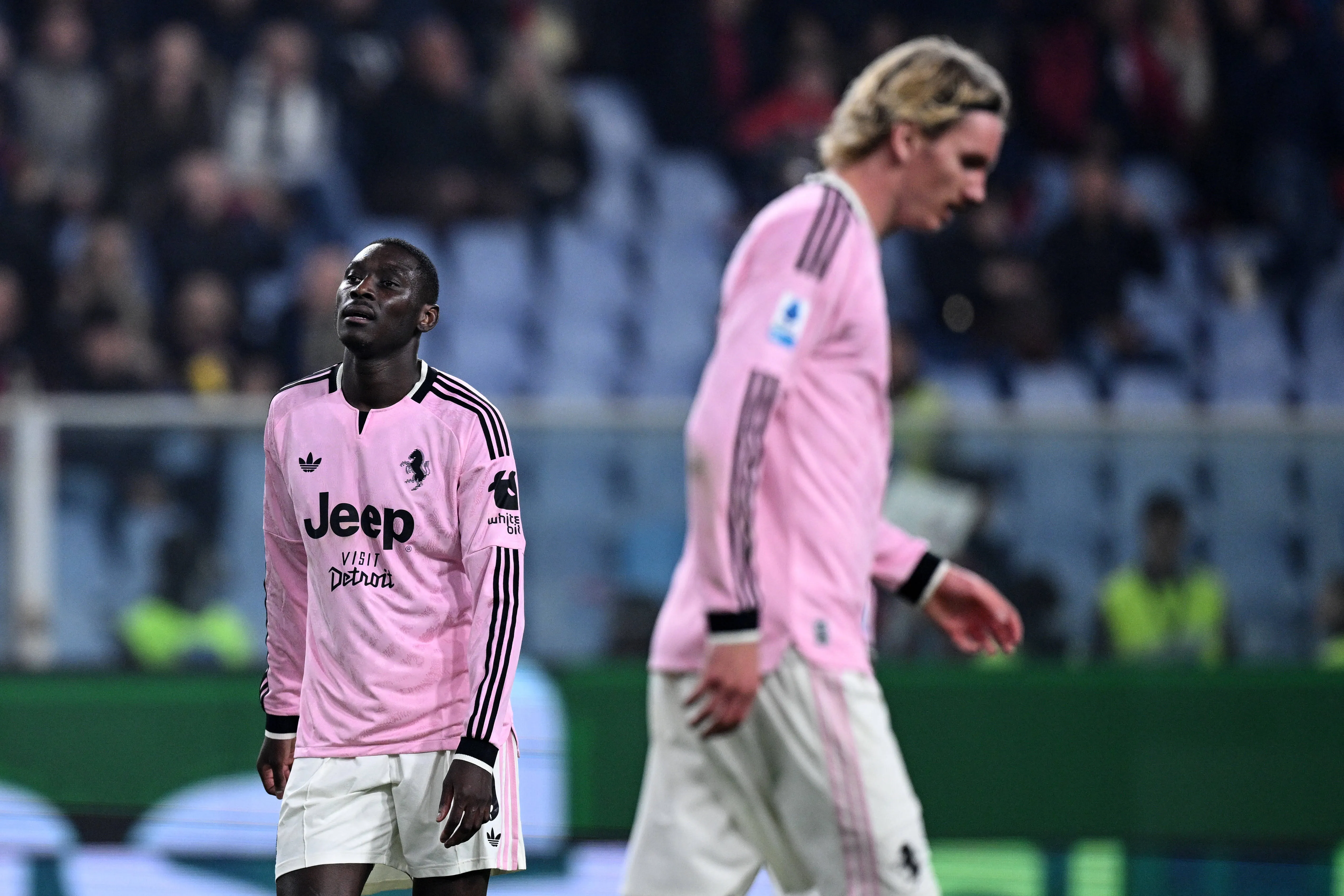 Juventus forwards Randal Kolo Muani and Nick Woltemade