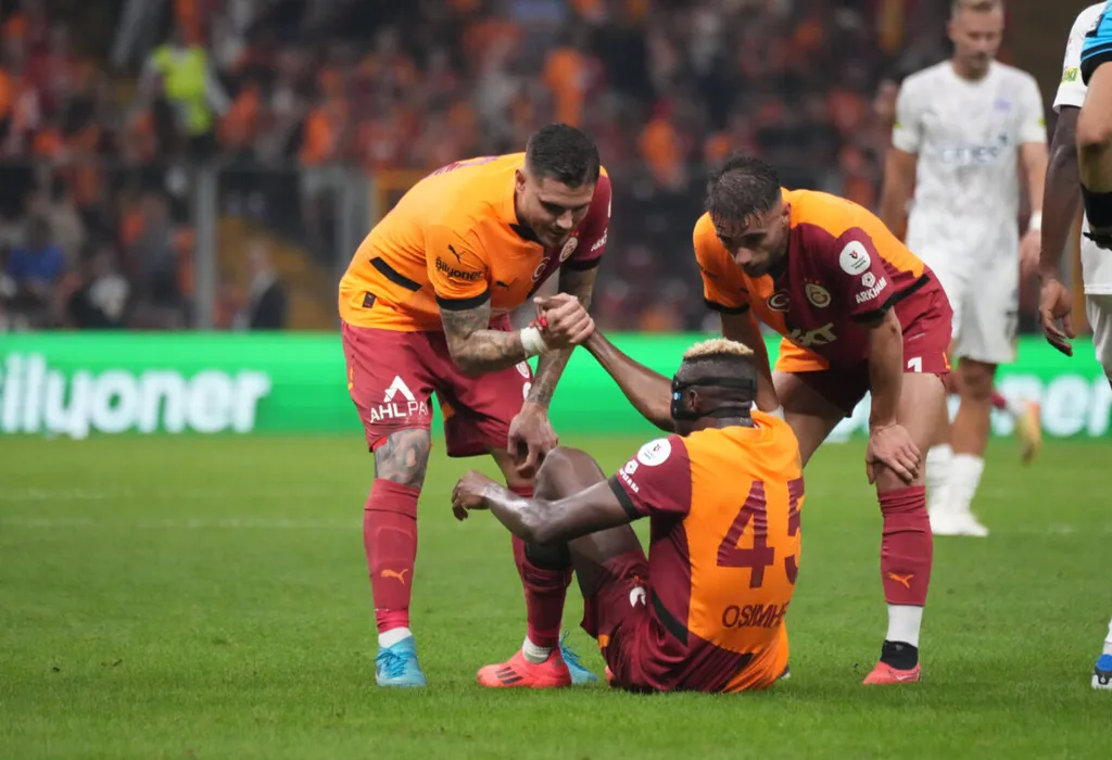 Galatasaray sweating over Osimhen recovery ahead of Istanbul derby