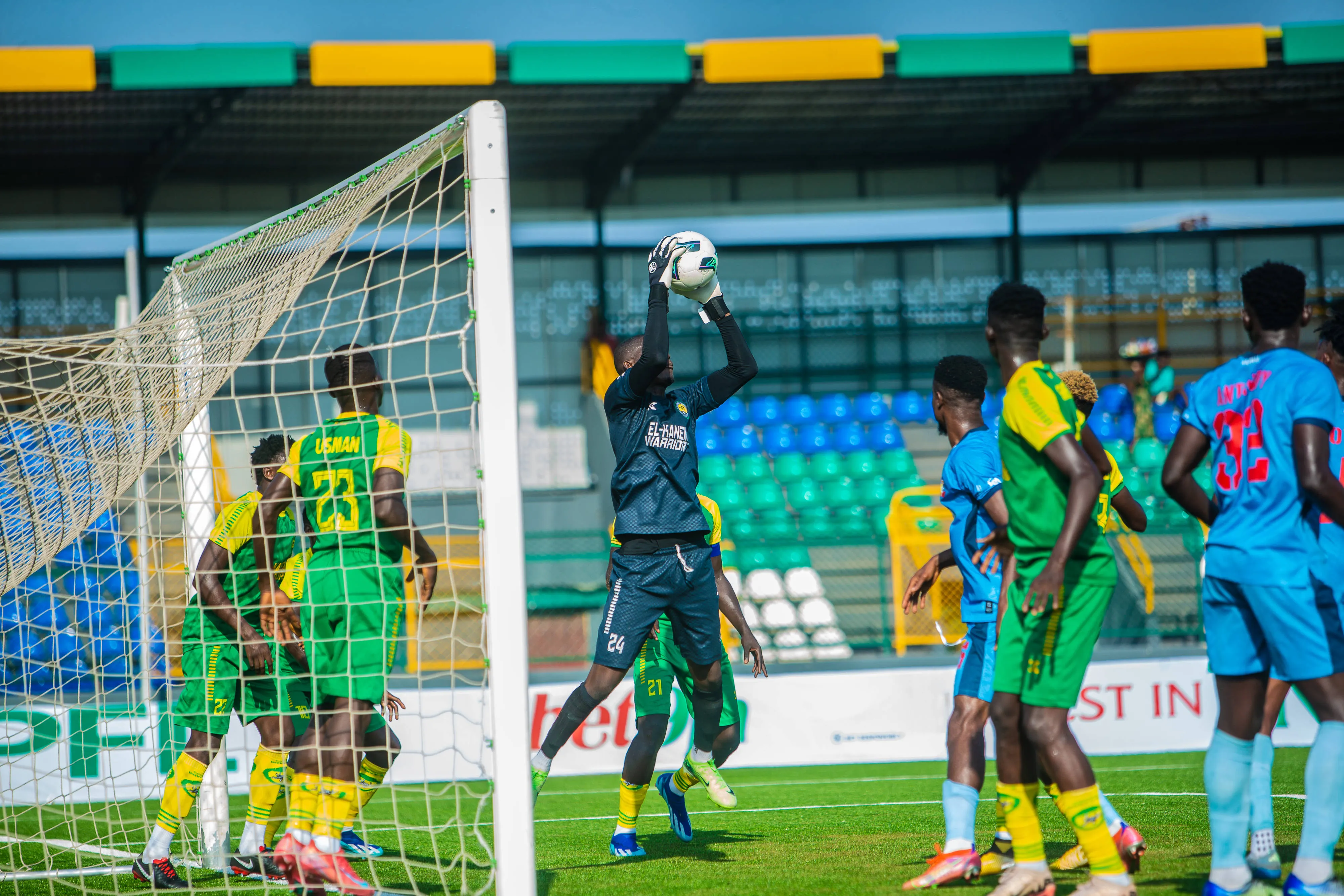 El Kanemi Warriors at the MKO Abiola Stadium, Abeokuta
