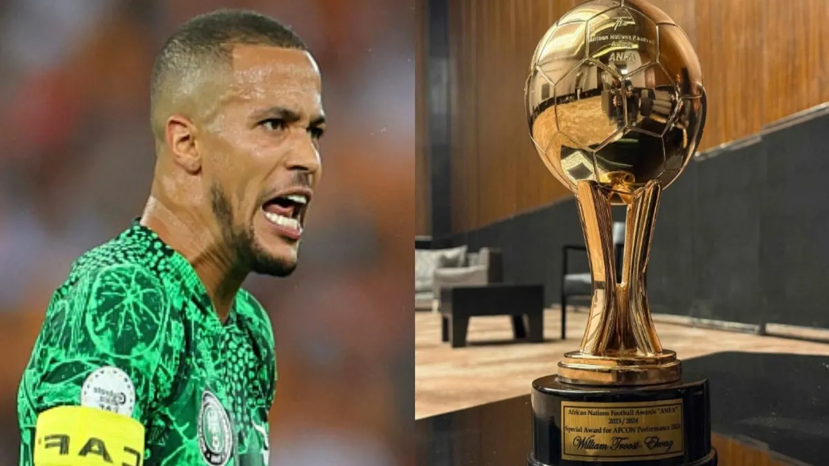 Troost-Ekong honoured in Egypt with prestigious ANFA award