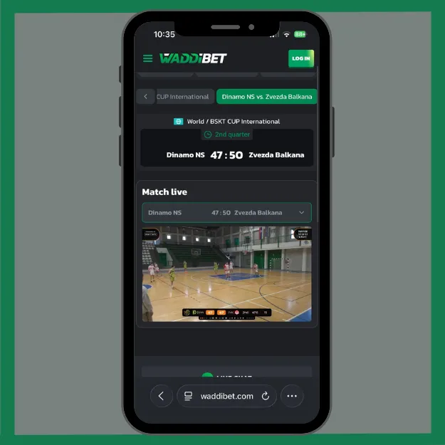 Waddibet live straming