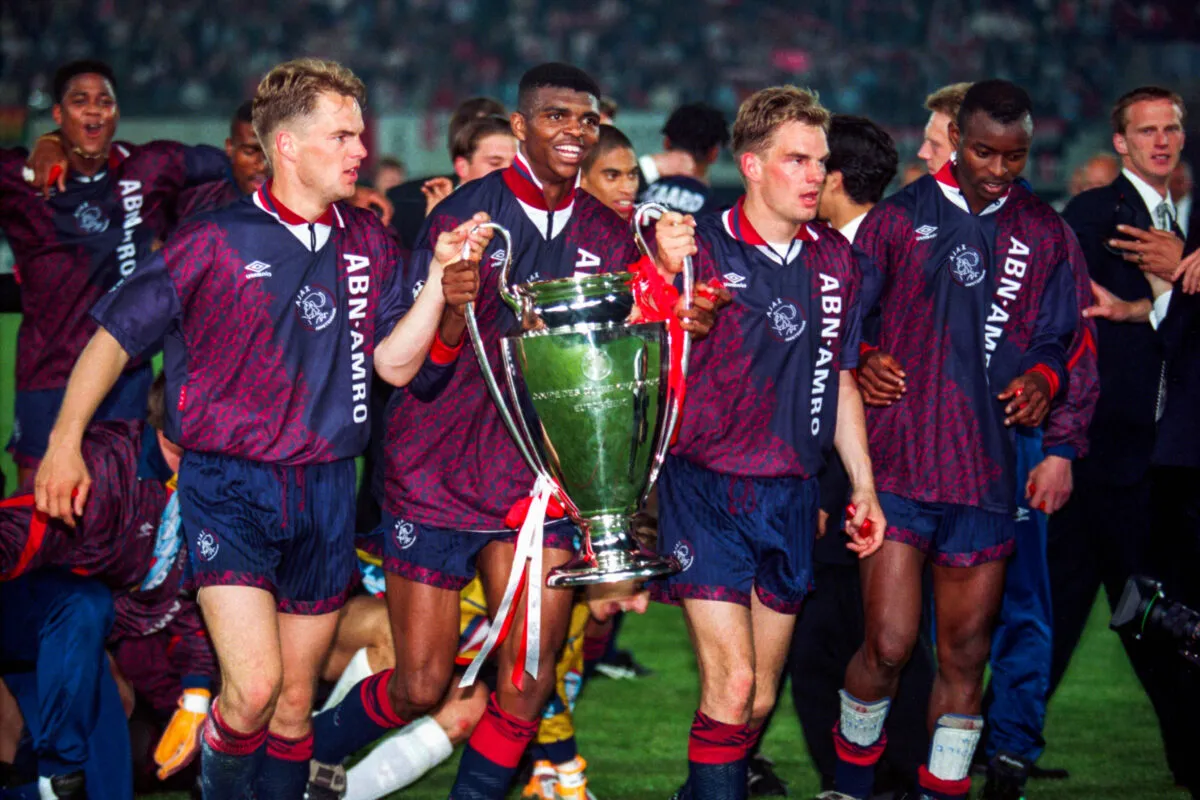 Frank de Boer, Nwankwo Kanu, Ronald de Boer, Finidi George, Ajax