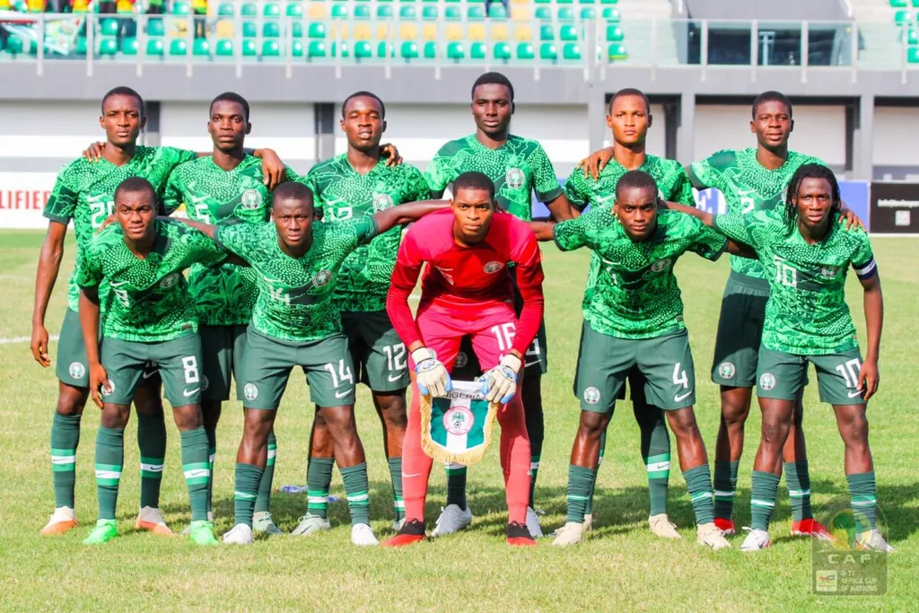 Golden Eaglets line-up against Black Starlets