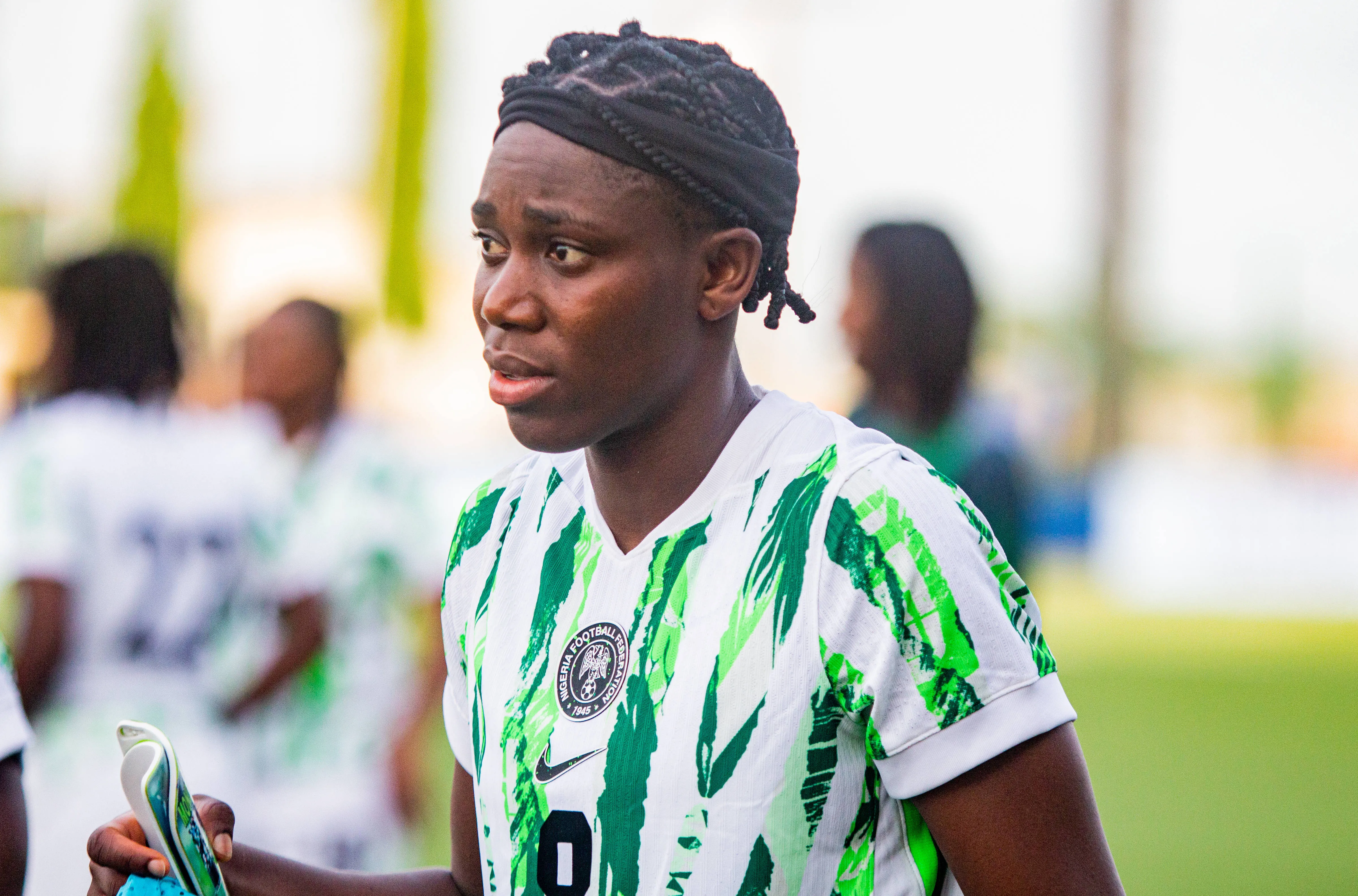 Legendary Super Falcons forward Asisat Oshoala 