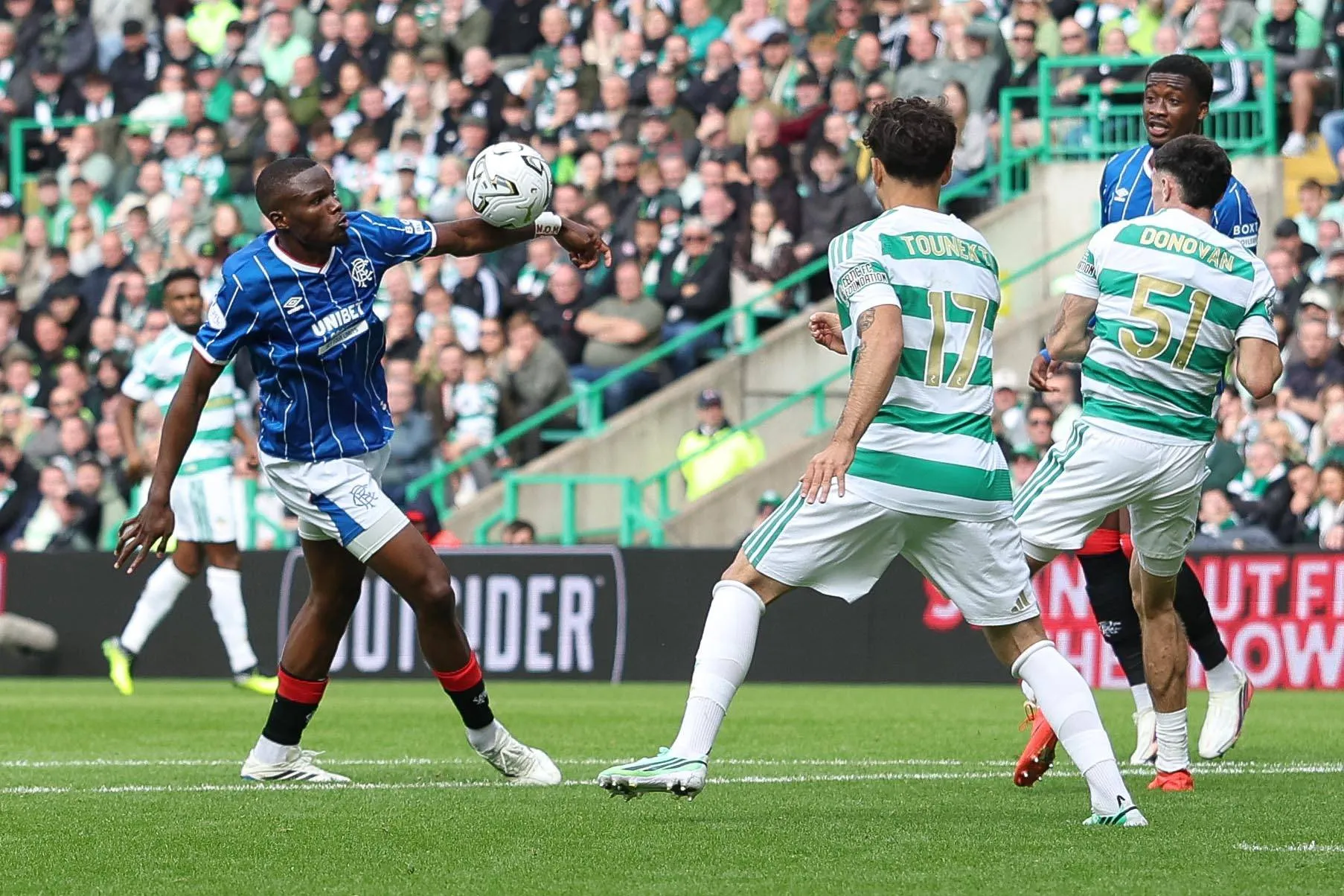 Olwethu Makhanya of Rangers