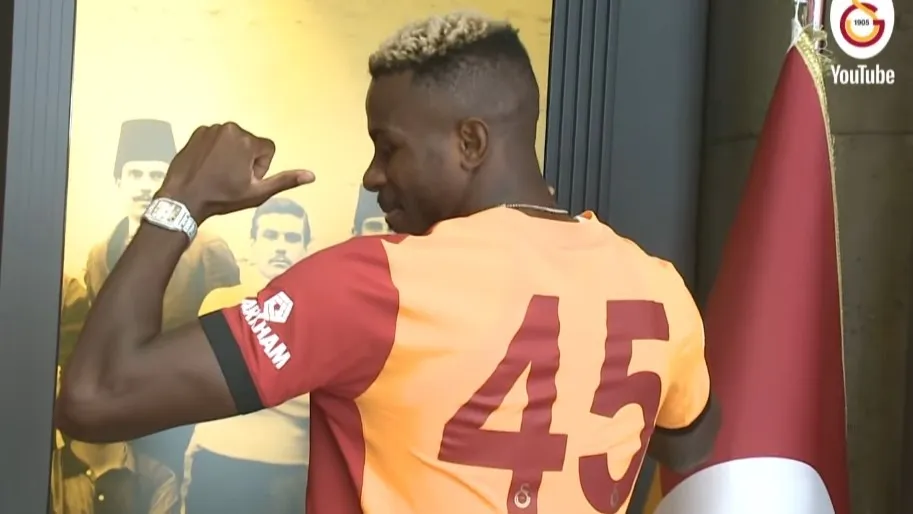 Osimhen transfer to Galatasaray: Turkish giants confirm signing, salary & jersey number revealed