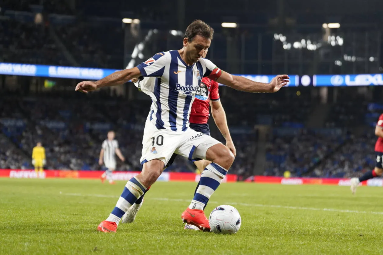 Mikel Oyarzabal of Real Sociedad