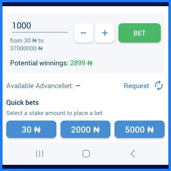 1xbet app bet slip