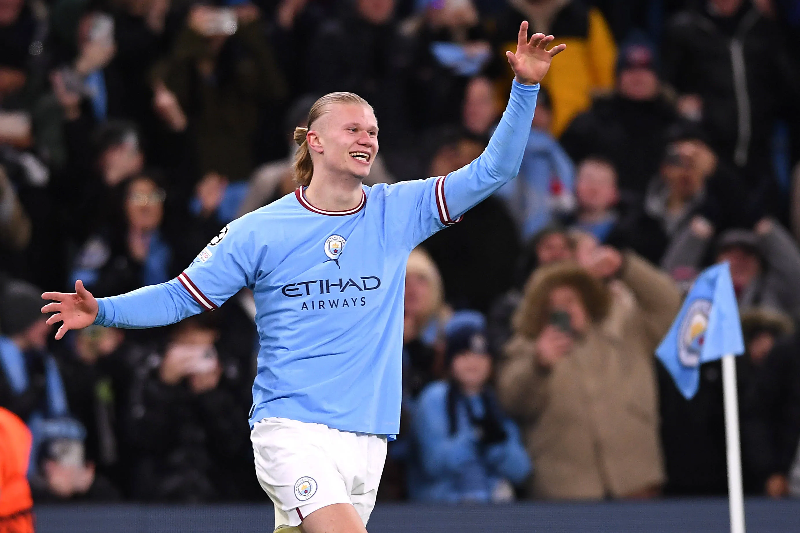 Manchester City striker Erling Haaland