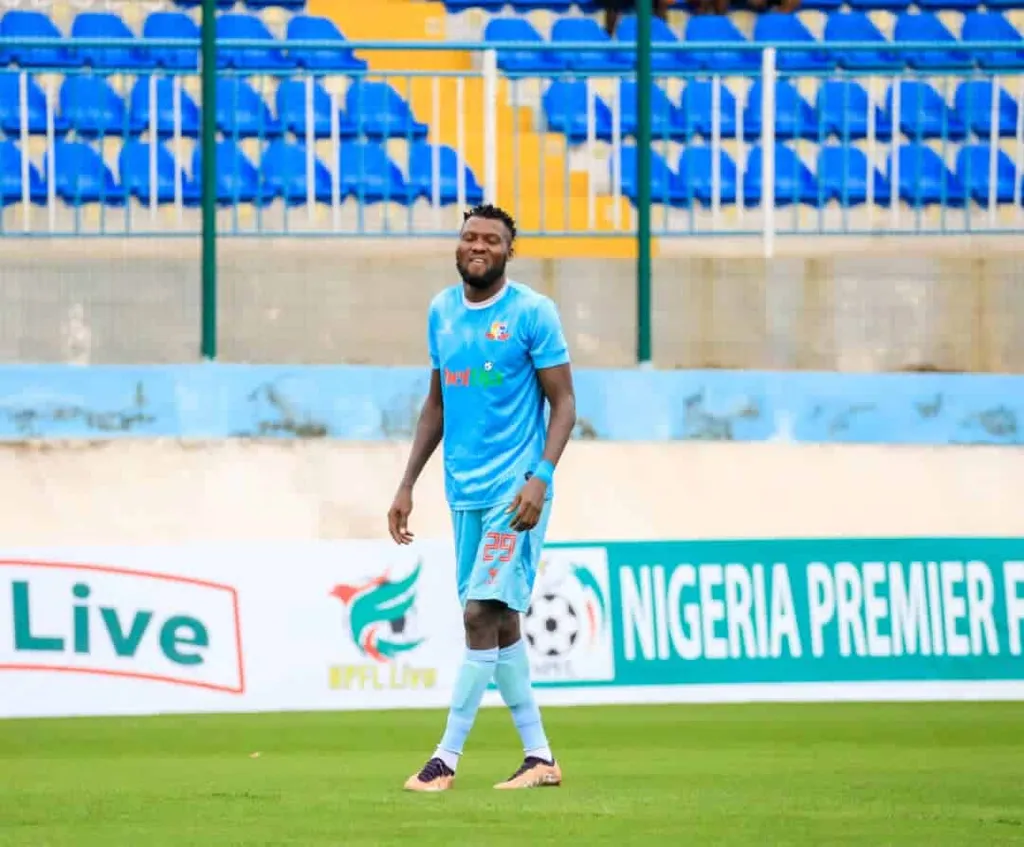 Remo Stars vs Akwa United. Sikiru Alimi. Photo by Remo Stars Media