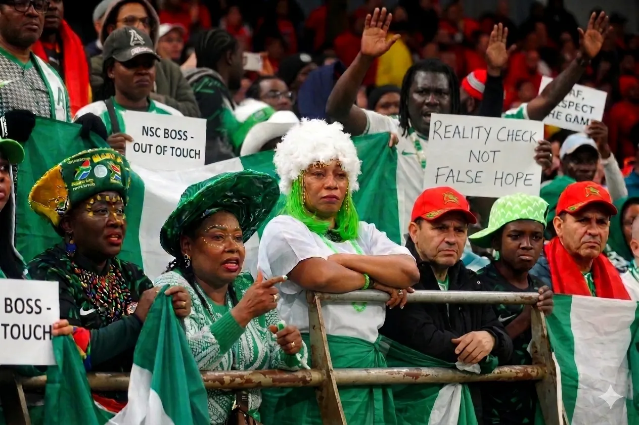 &lsquo;You&rsquo;re dreaming&rsquo; &ndash; Nigerians tear into NSC boss over Super Eagles World Cup hope