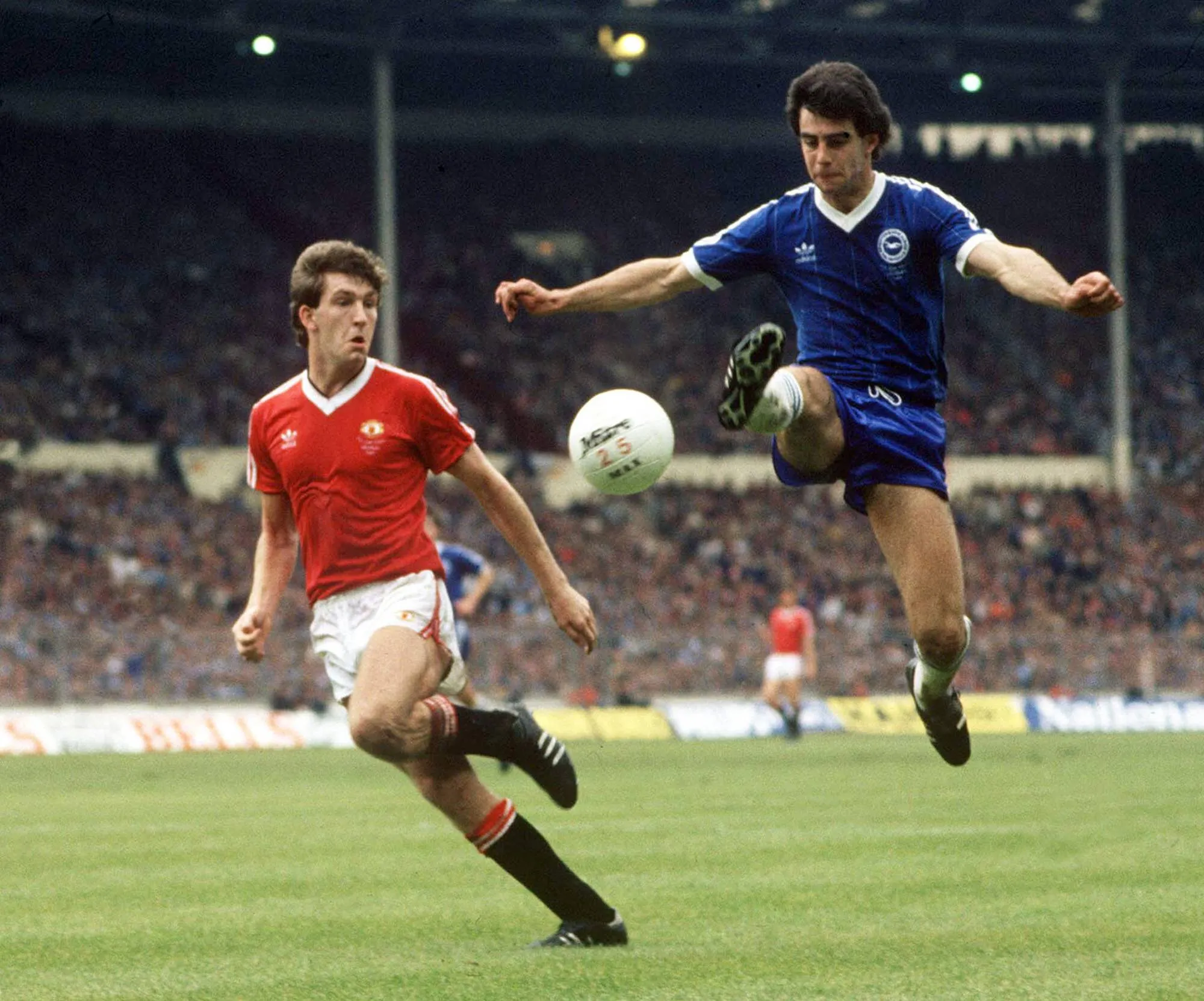 Gary Stevens and Norman Whiteside
