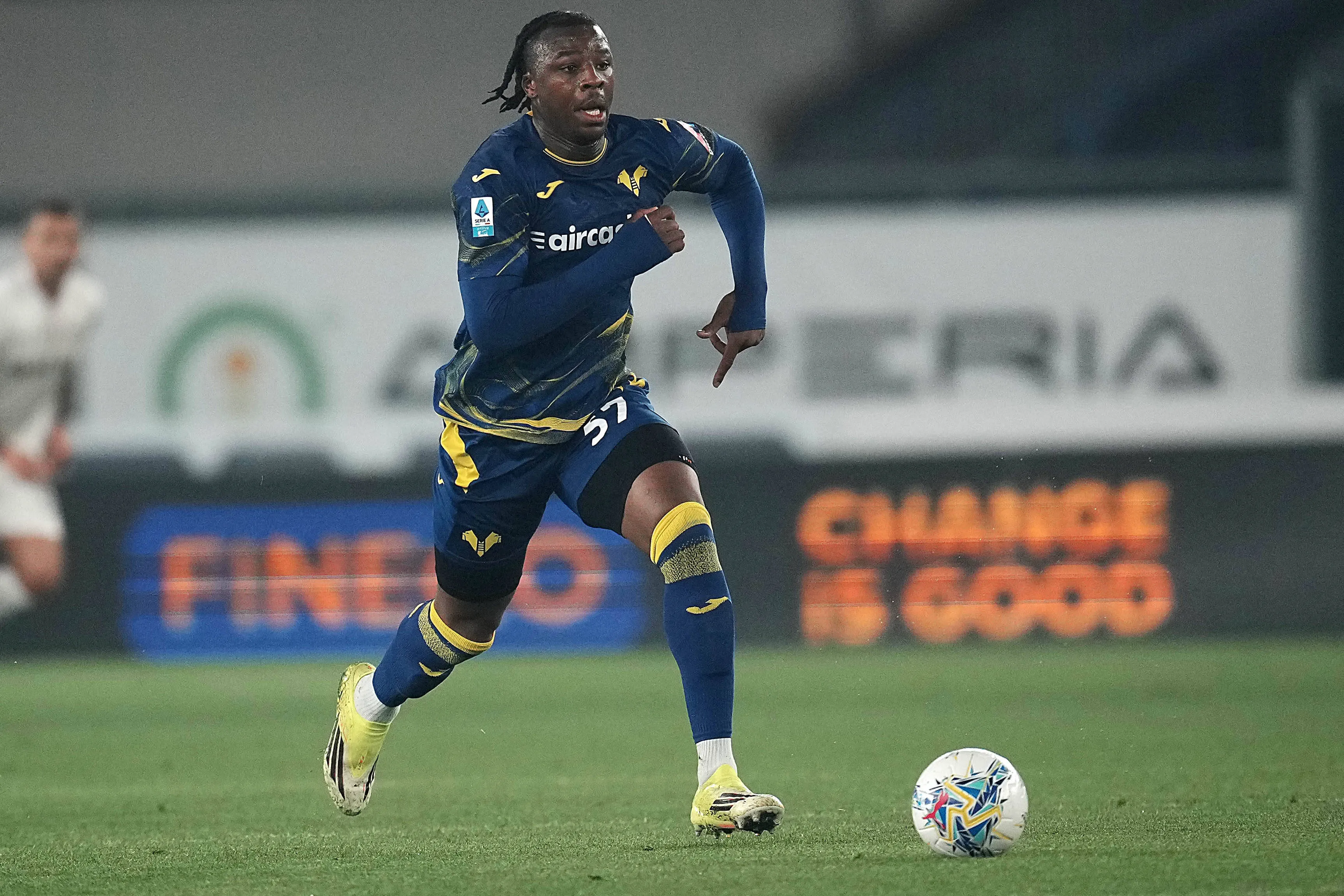 Armel Bella-Kotchap of Hellas Verona F.C.