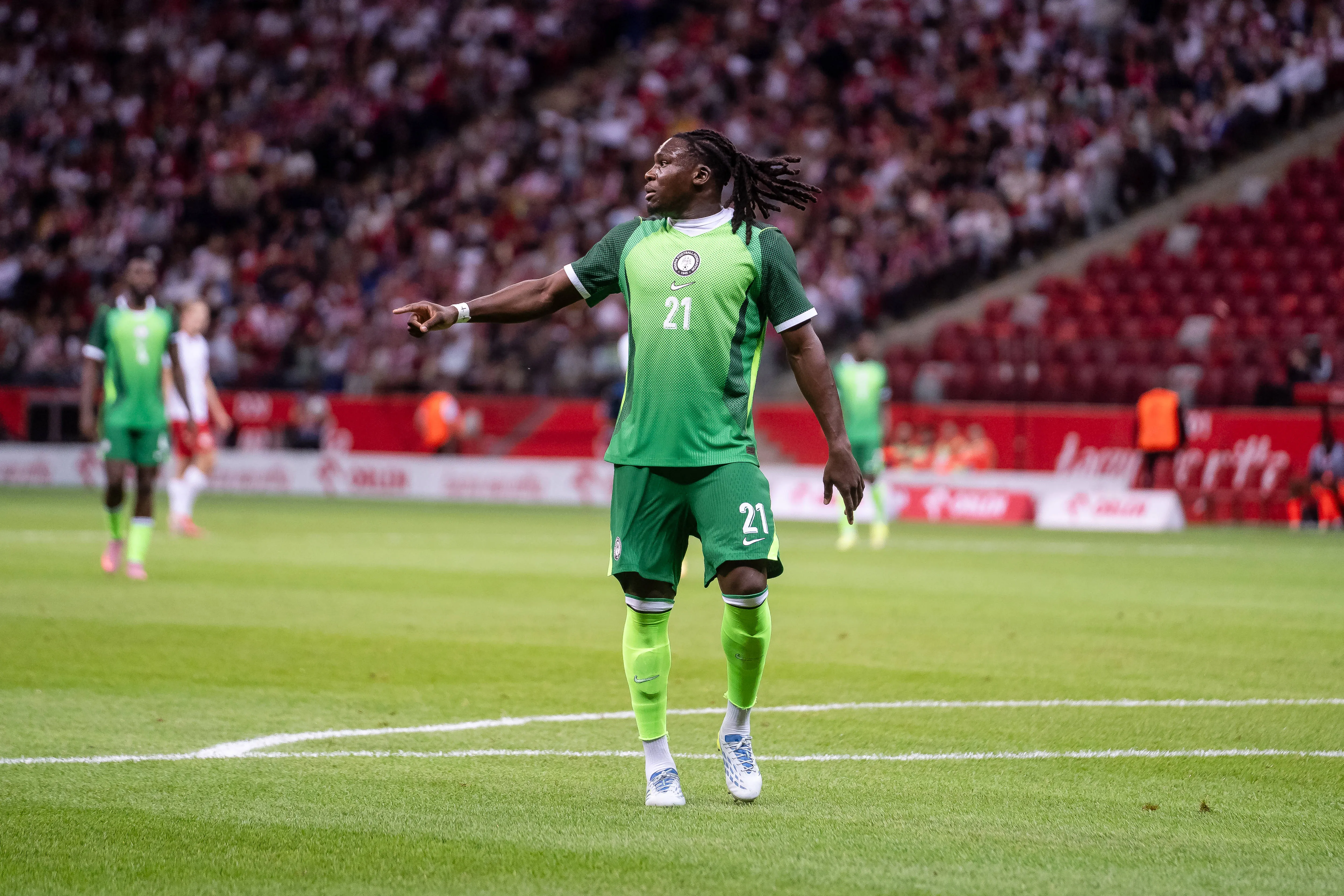 Super Eagles defender Calvin Bassey 