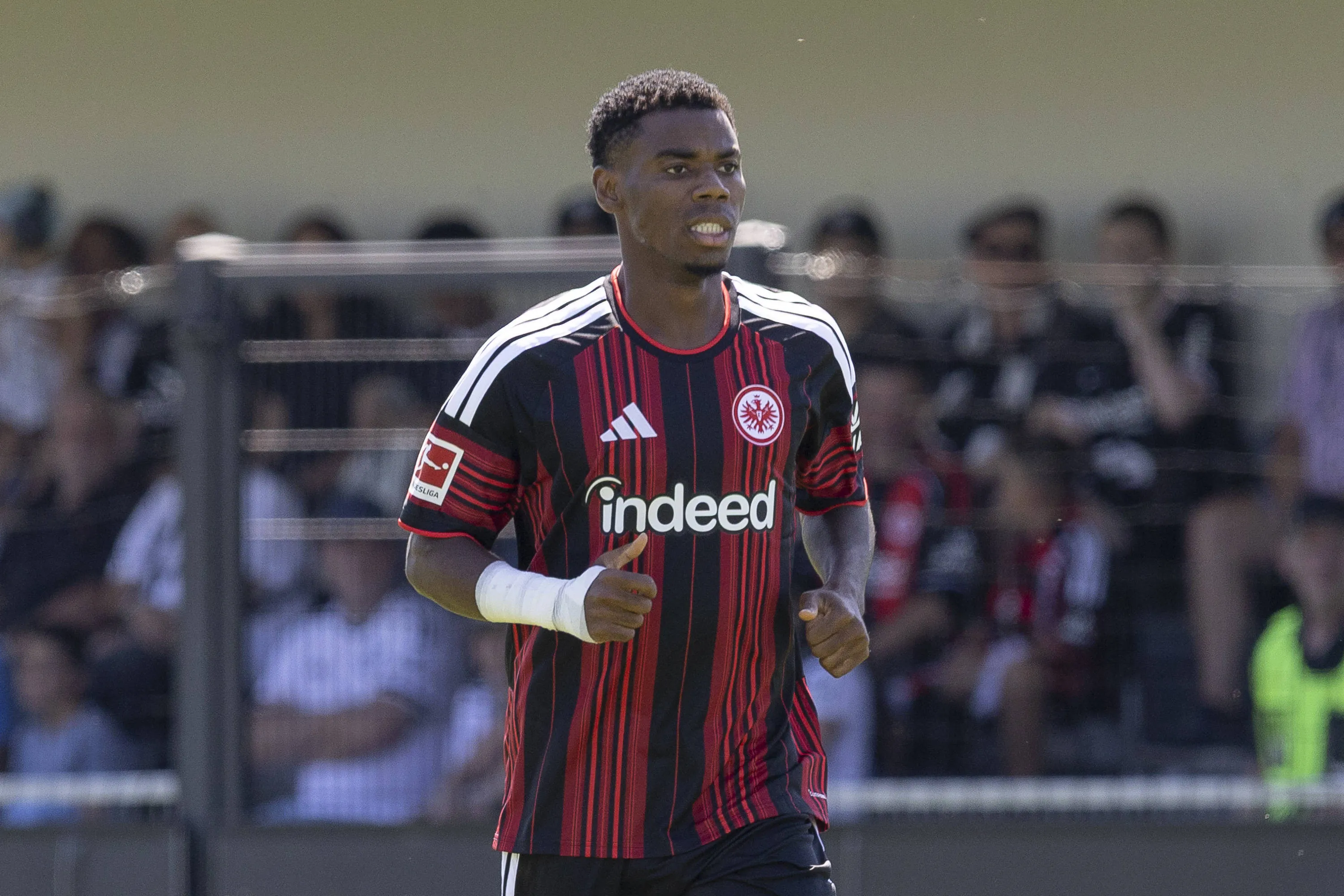 Super Eagles and Frankfurt midfielder Raphael Onyedika 