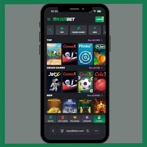 Waddibet casino review