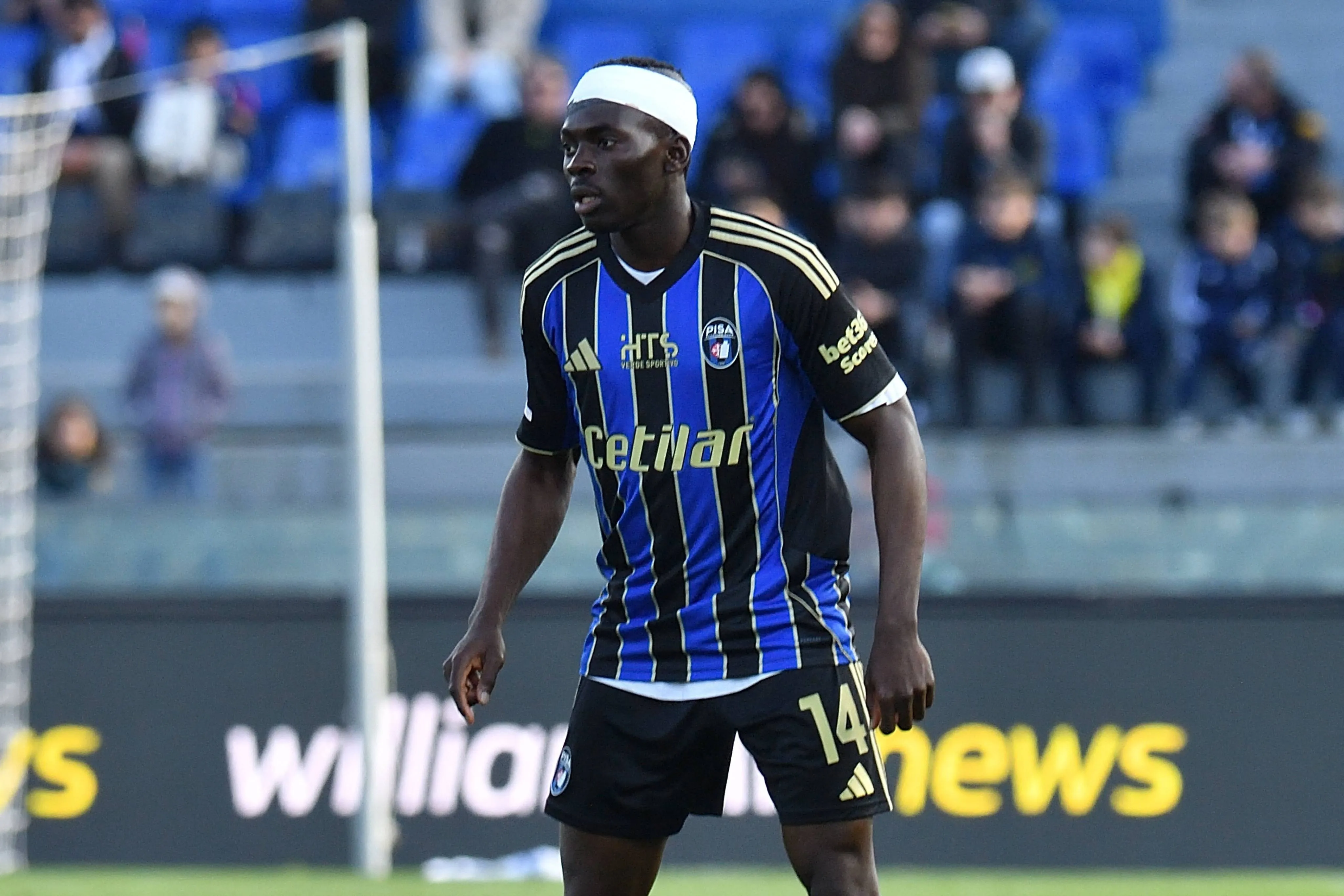 Super Eagles and Pisa star Ebenezer Akinsanmiro 
